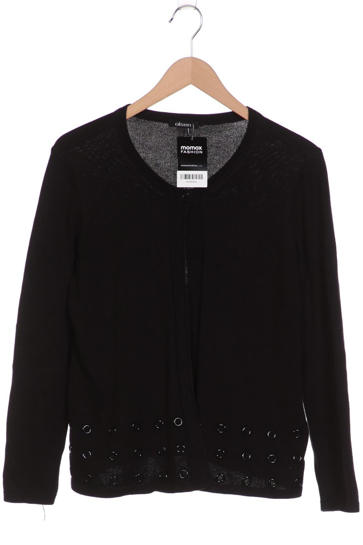 

Olsen Damen Strickjacke, schwarz, Gr. 44