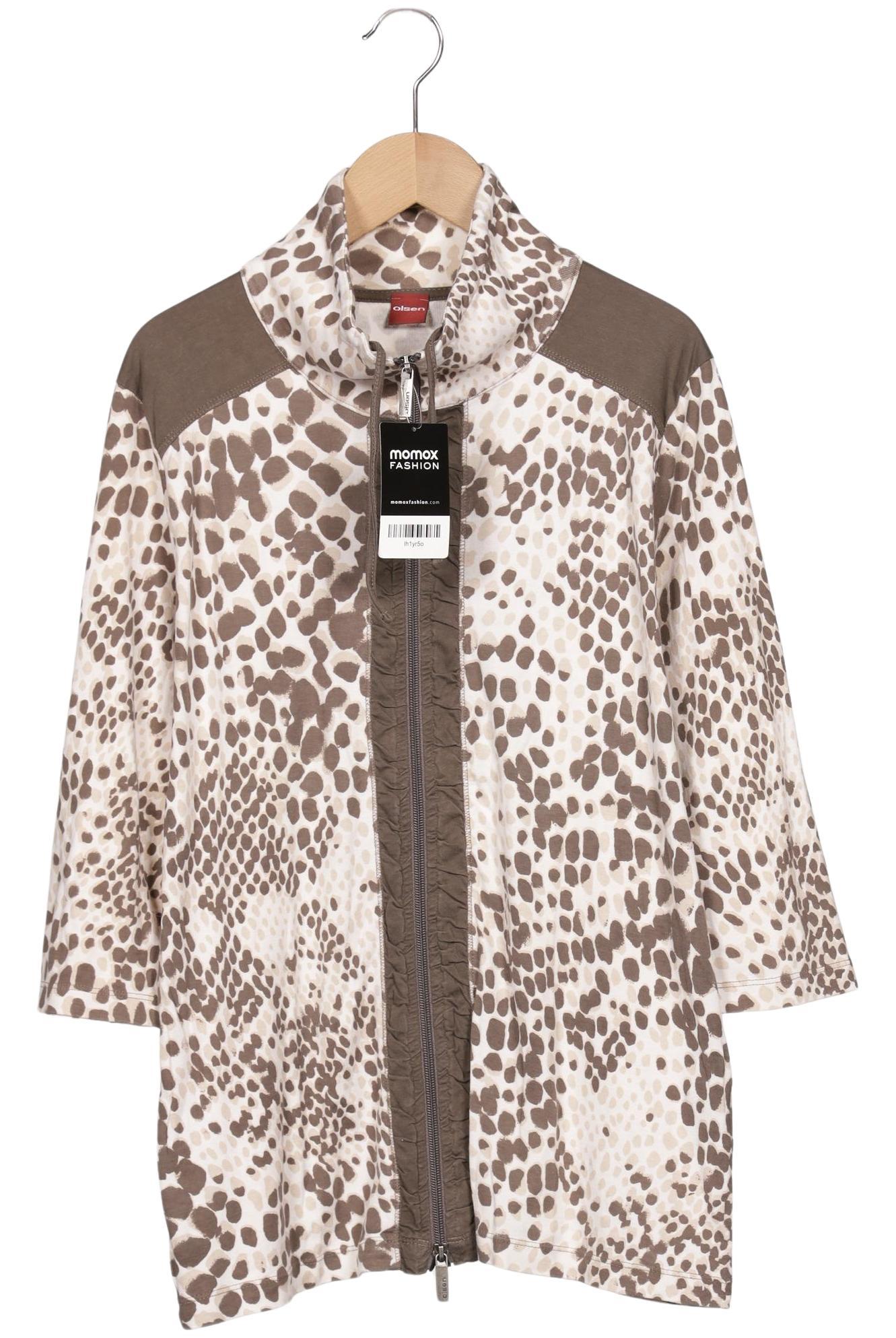 

Olsen Damen Strickjacke, mehrfarbig, Gr. 44