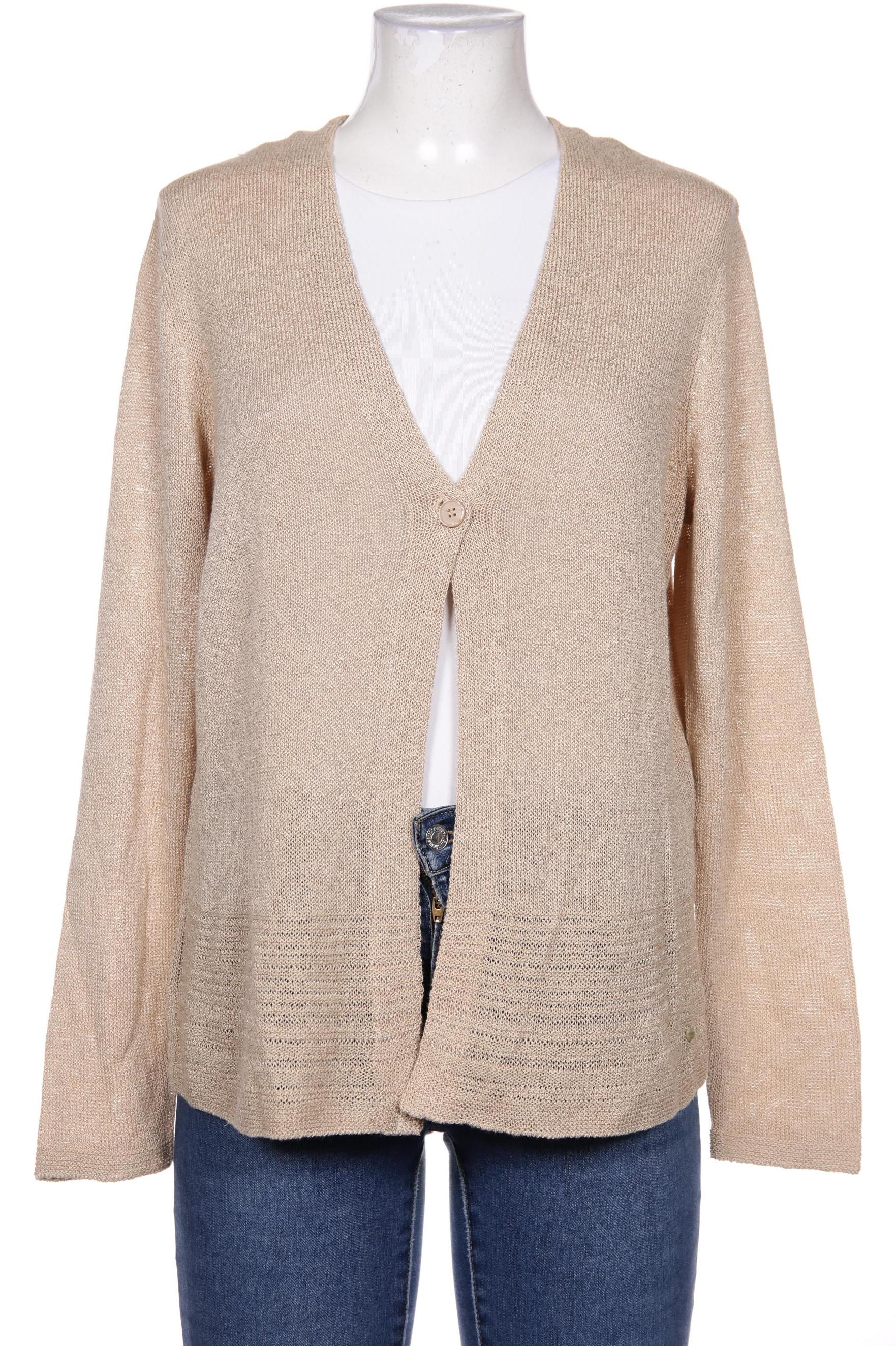 

Olsen Damen Strickjacke, beige, Gr. 42