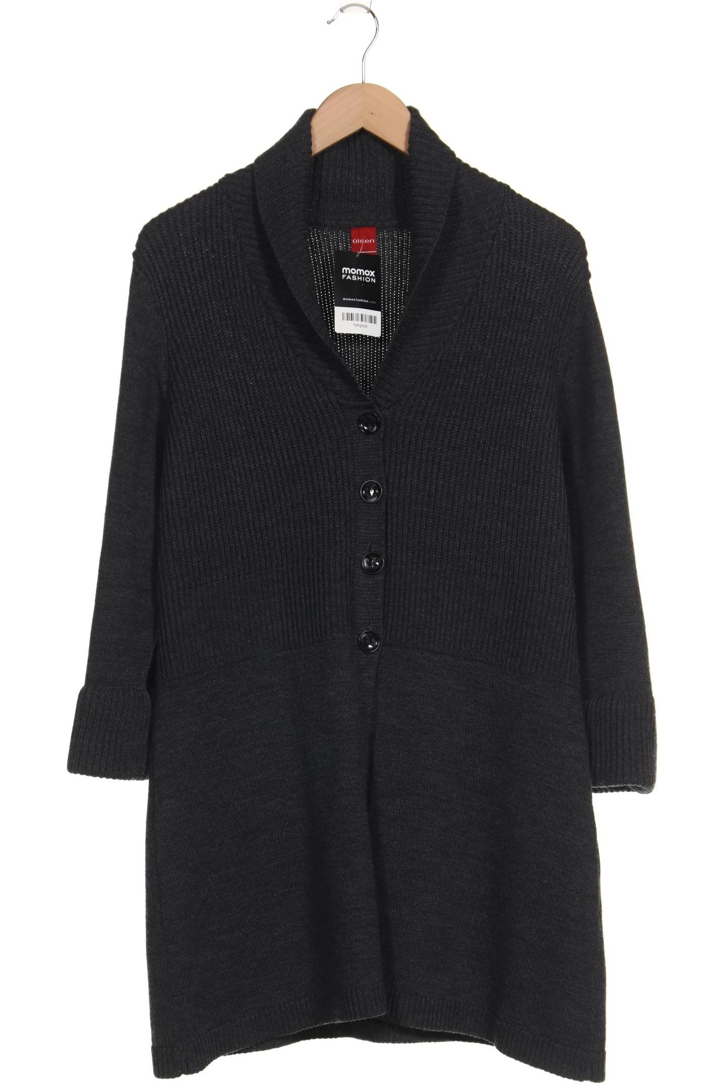 

Olsen Damen Strickjacke, grau, Gr. 38