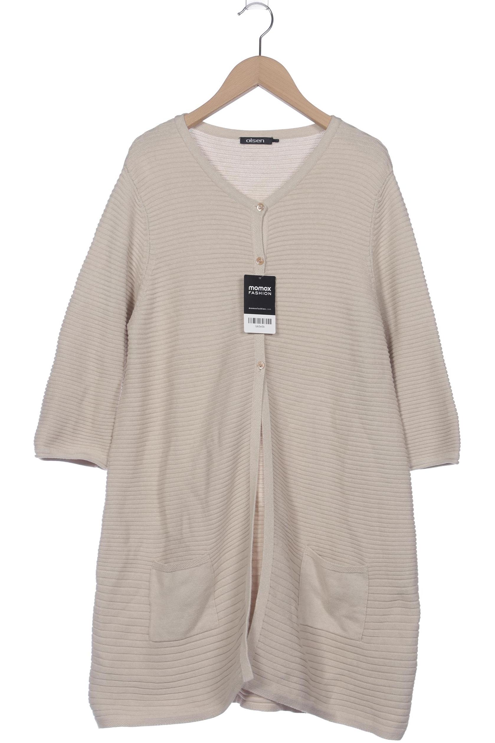 

Olsen Damen Strickjacke, beige, Gr. 44