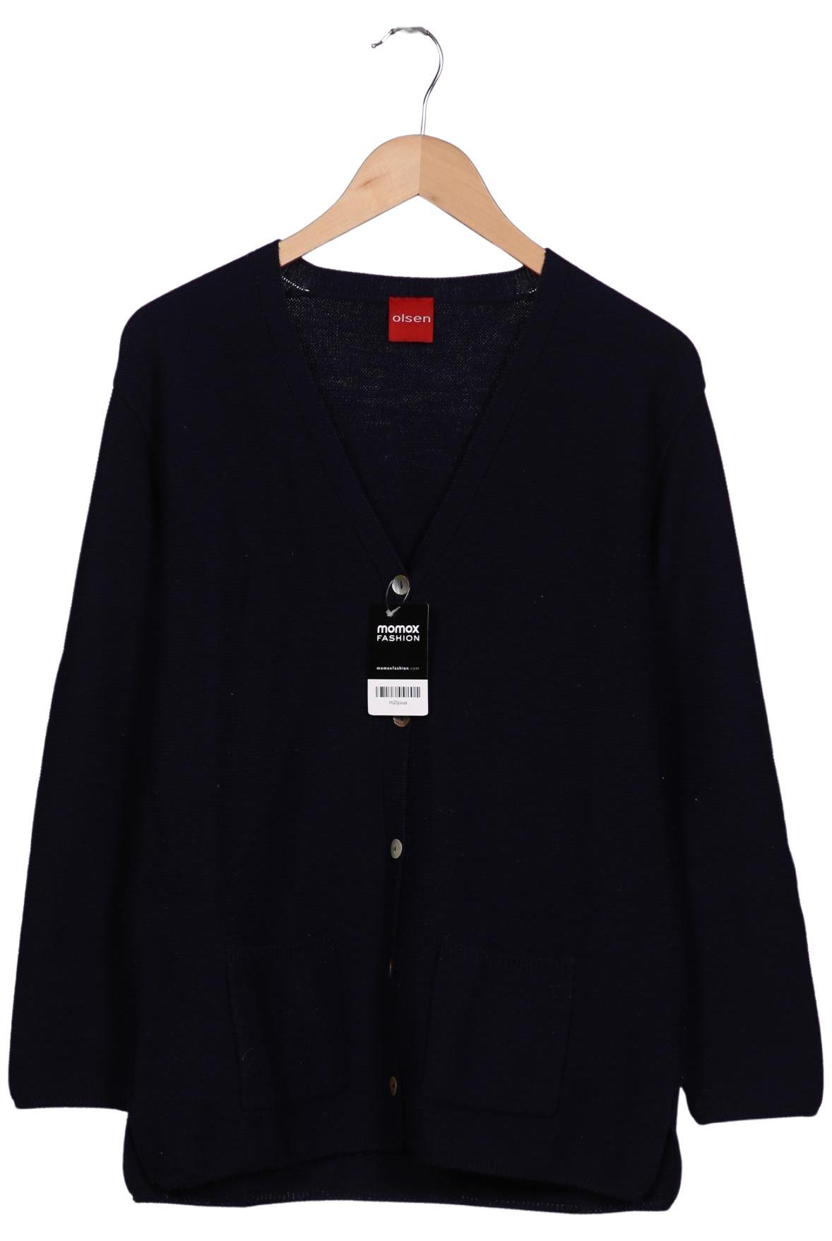 

Olsen Damen Strickjacke, marineblau, Gr. 36