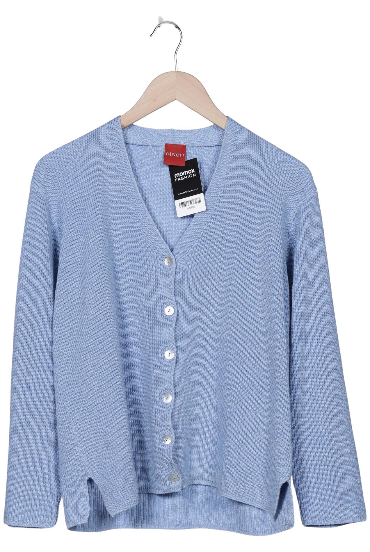 

Olsen Damen Strickjacke, hellblau, Gr. 36