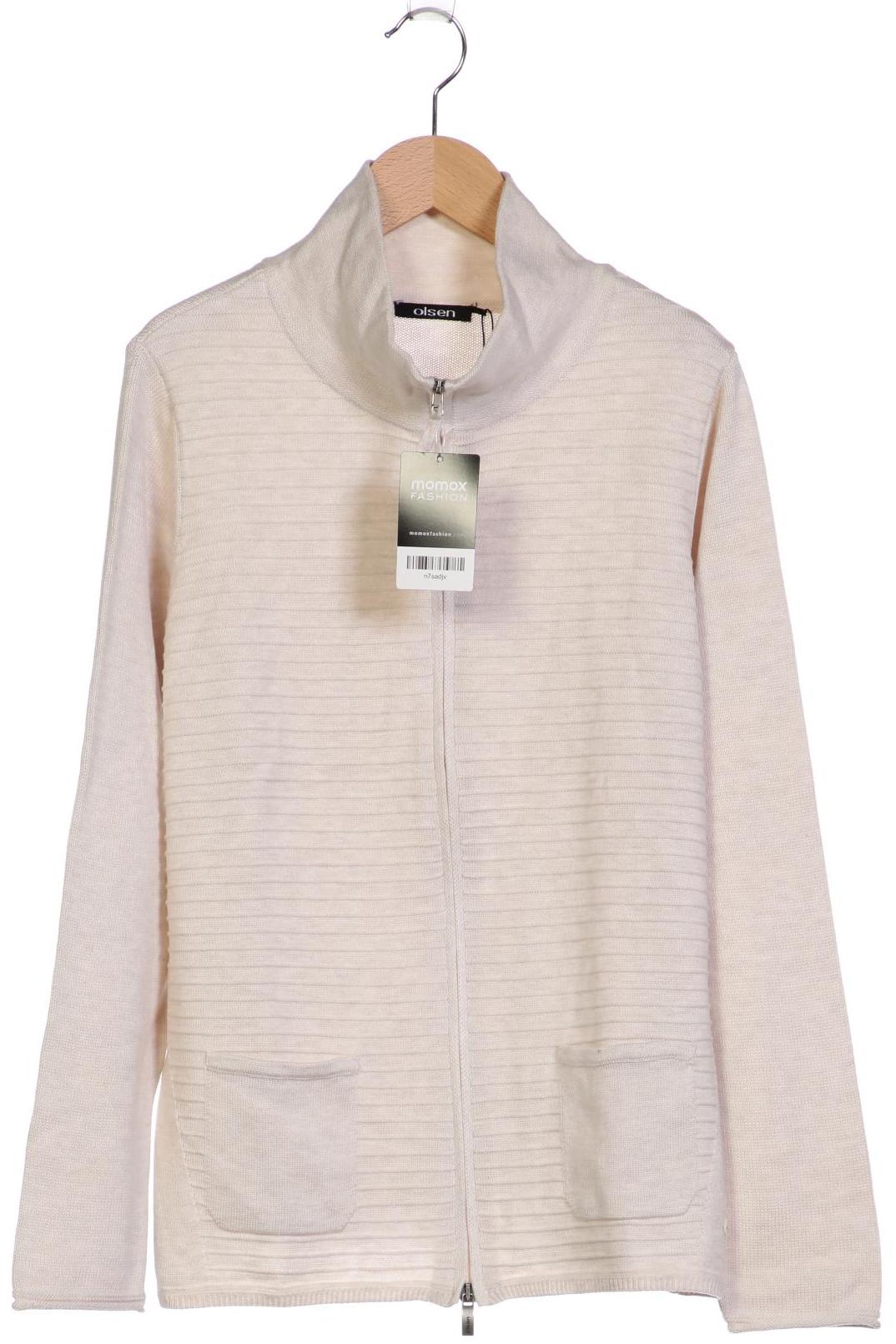 

Olsen Damen Strickjacke, cremeweiß, Gr. 42