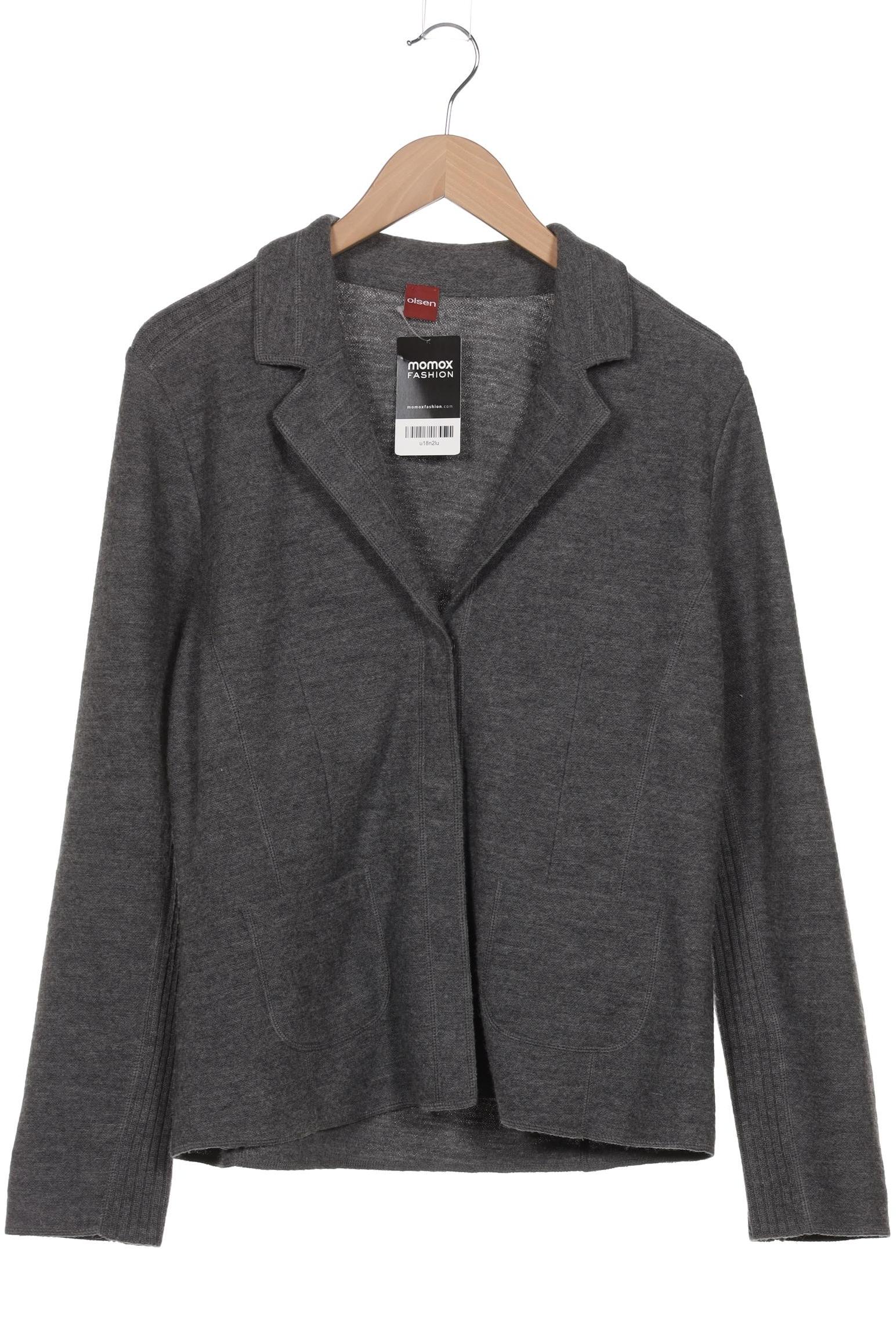 

Olsen Damen Strickjacke, grau, Gr. 42