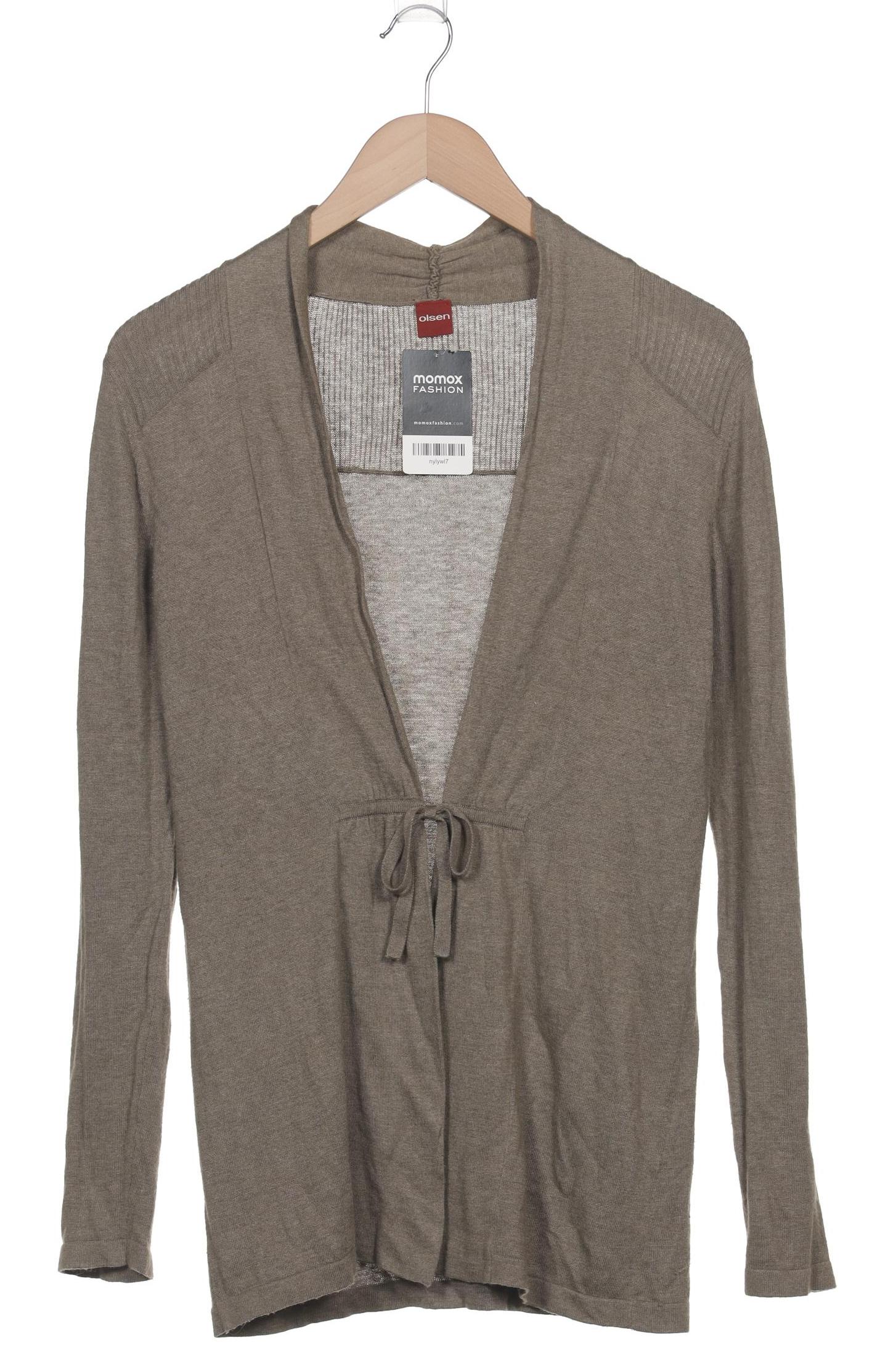 

Olsen Damen Strickjacke, grün, Gr. 38