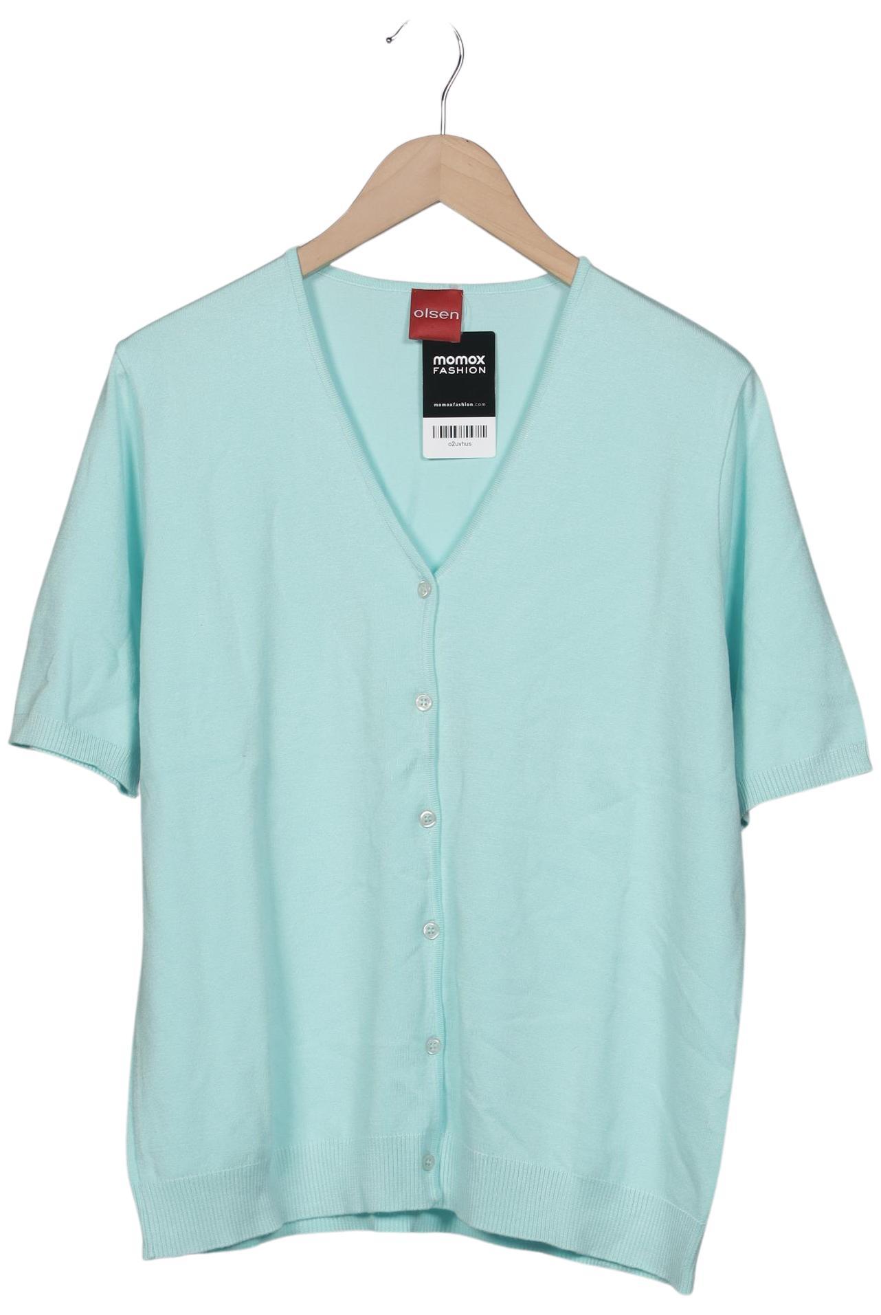 

Olsen Damen Strickjacke, hellblau, Gr. 38