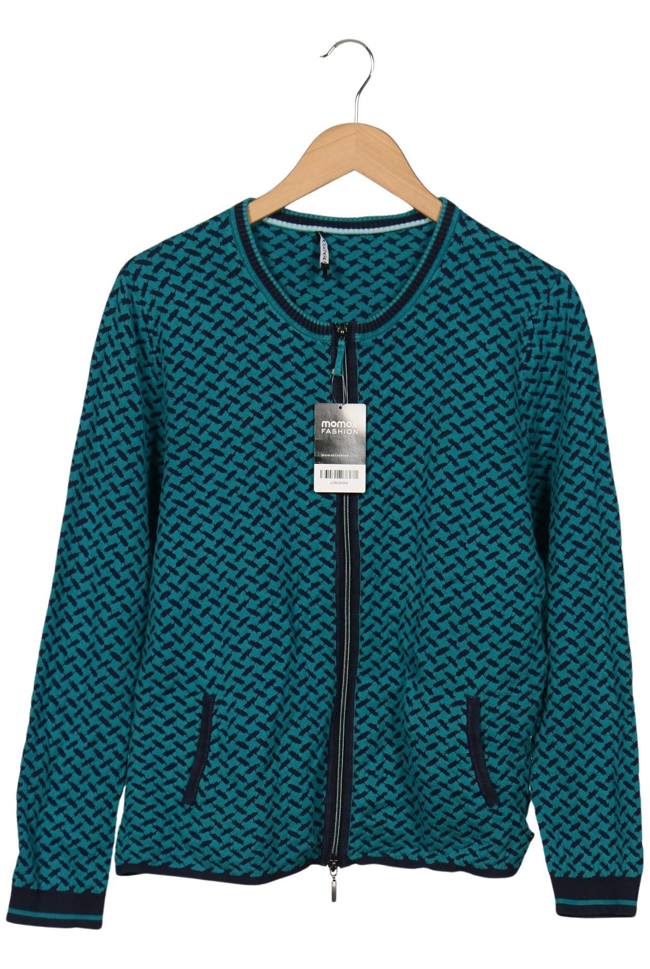 

Olsen Damen Strickjacke, türkis, Gr. 48