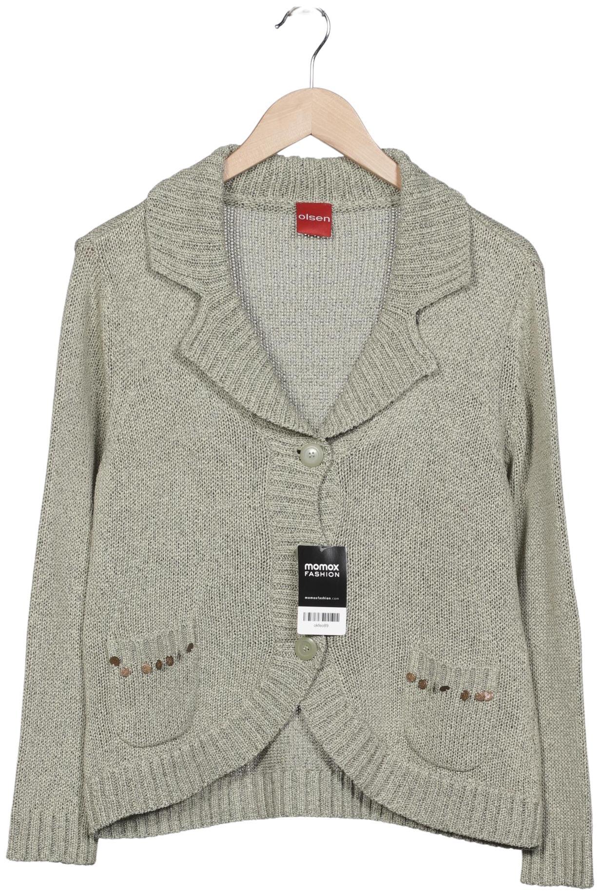 

Olsen Damen Strickjacke, grau, Gr. 40