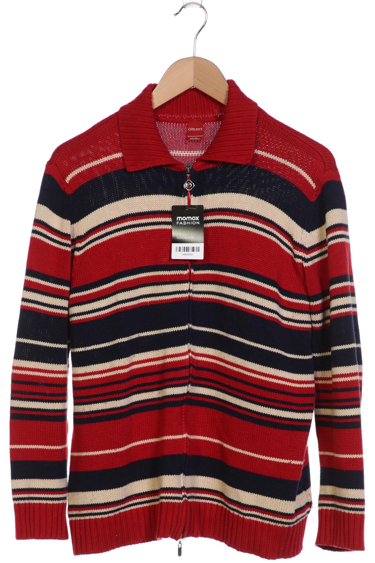 

Olsen Damen Strickjacke, rot, Gr. 46