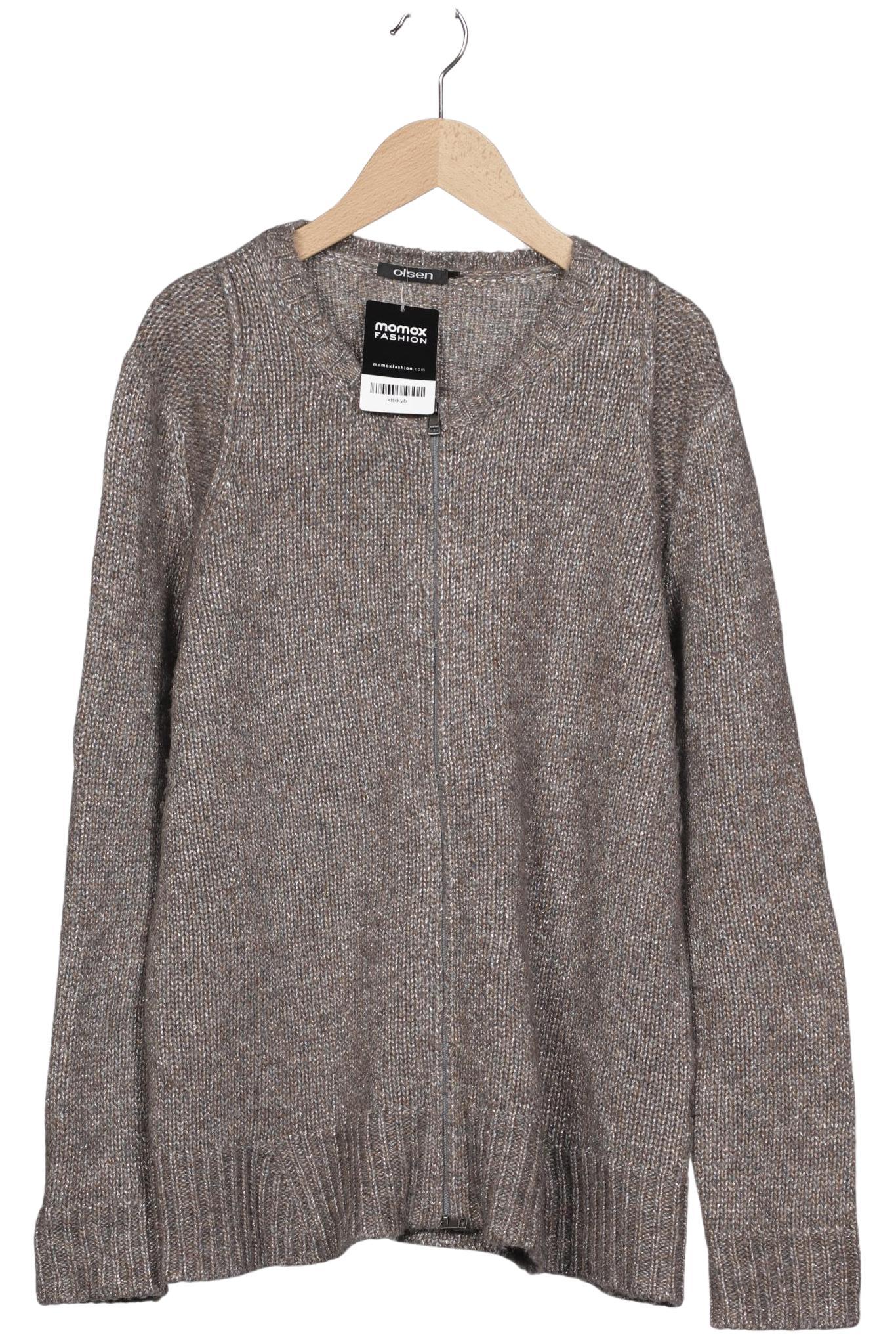 

Olsen Damen Strickjacke, grau, Gr. 48