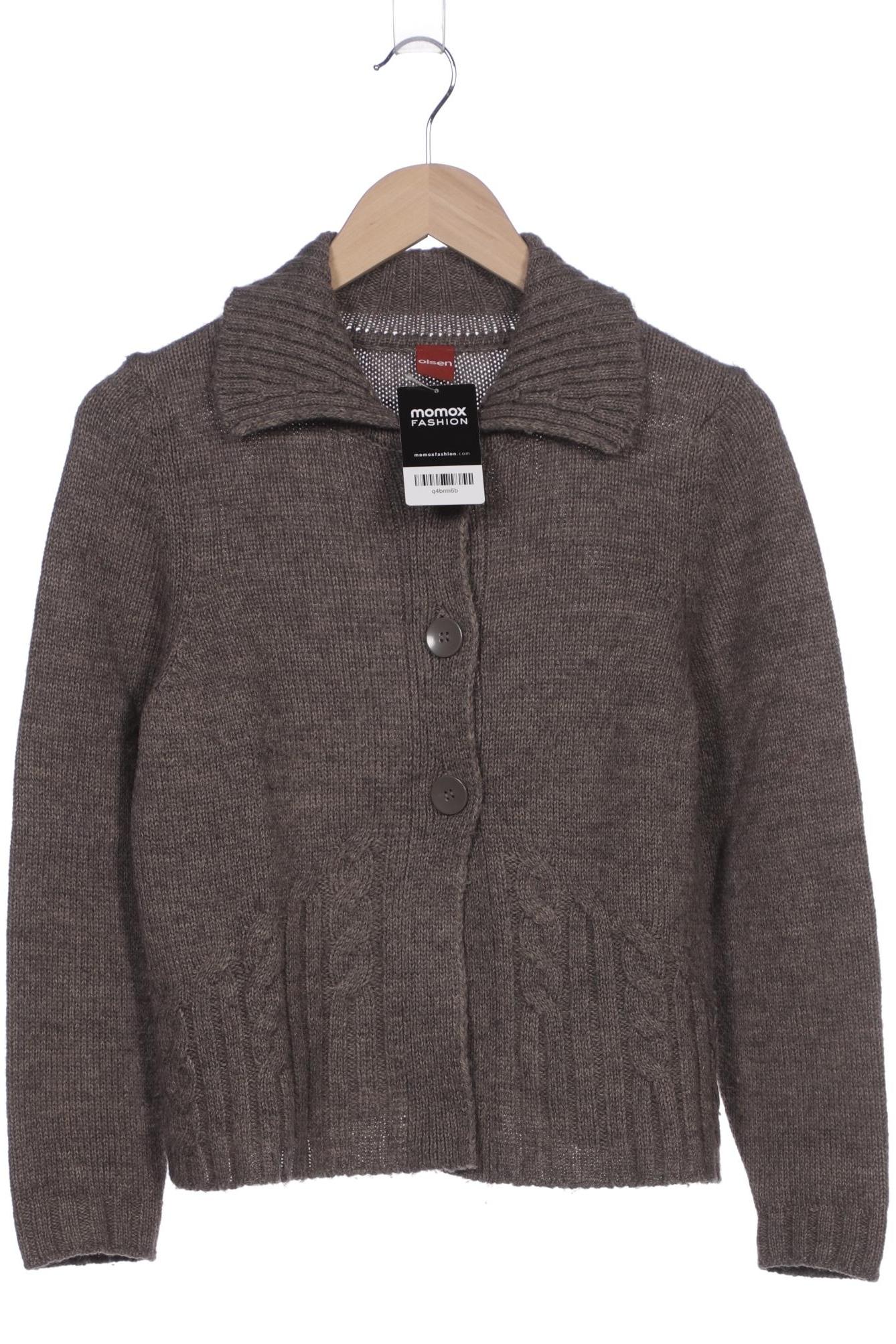 

Olsen Damen Strickjacke, grau, Gr. 36
