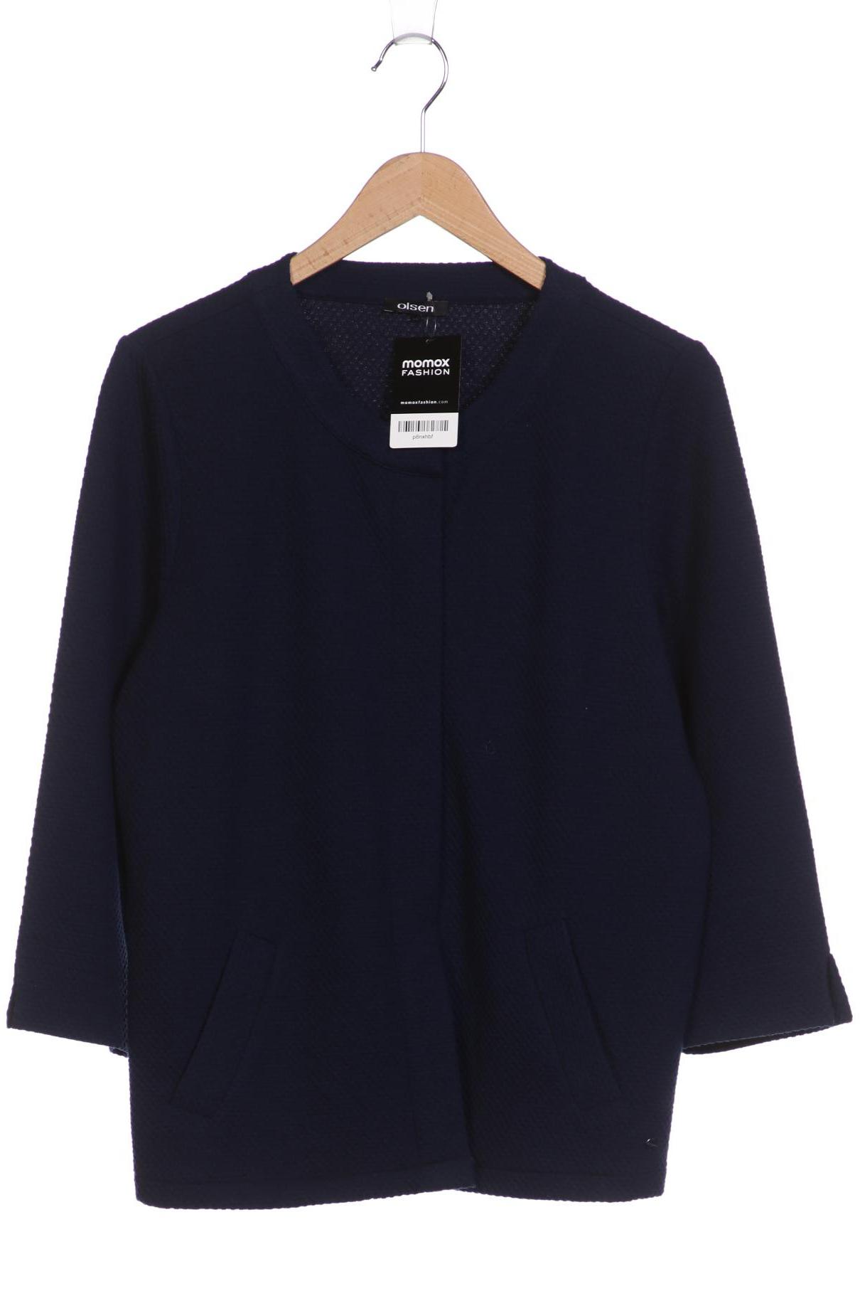 

Olsen Damen Strickjacke, marineblau, Gr. 42