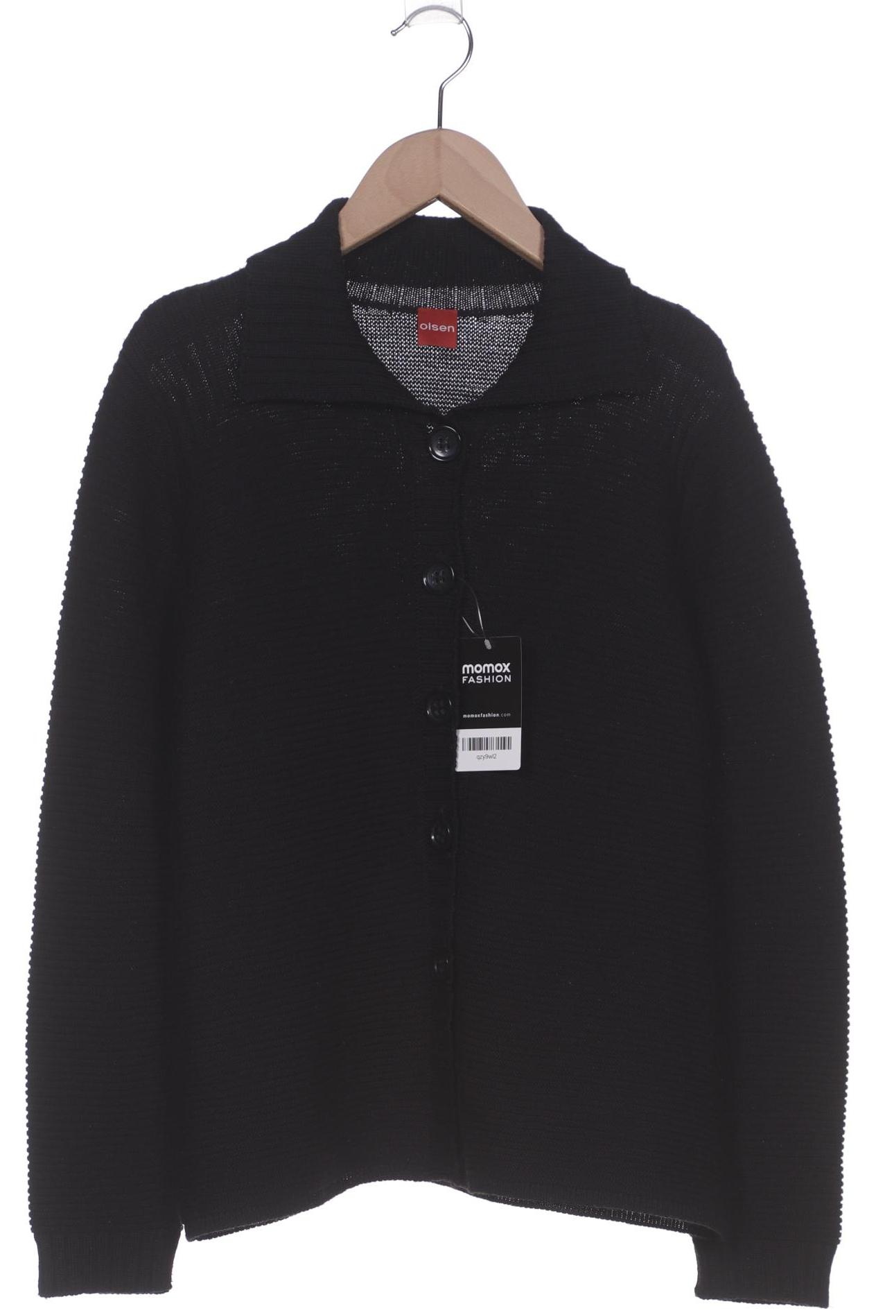 

Olsen Damen Strickjacke, schwarz, Gr. 38