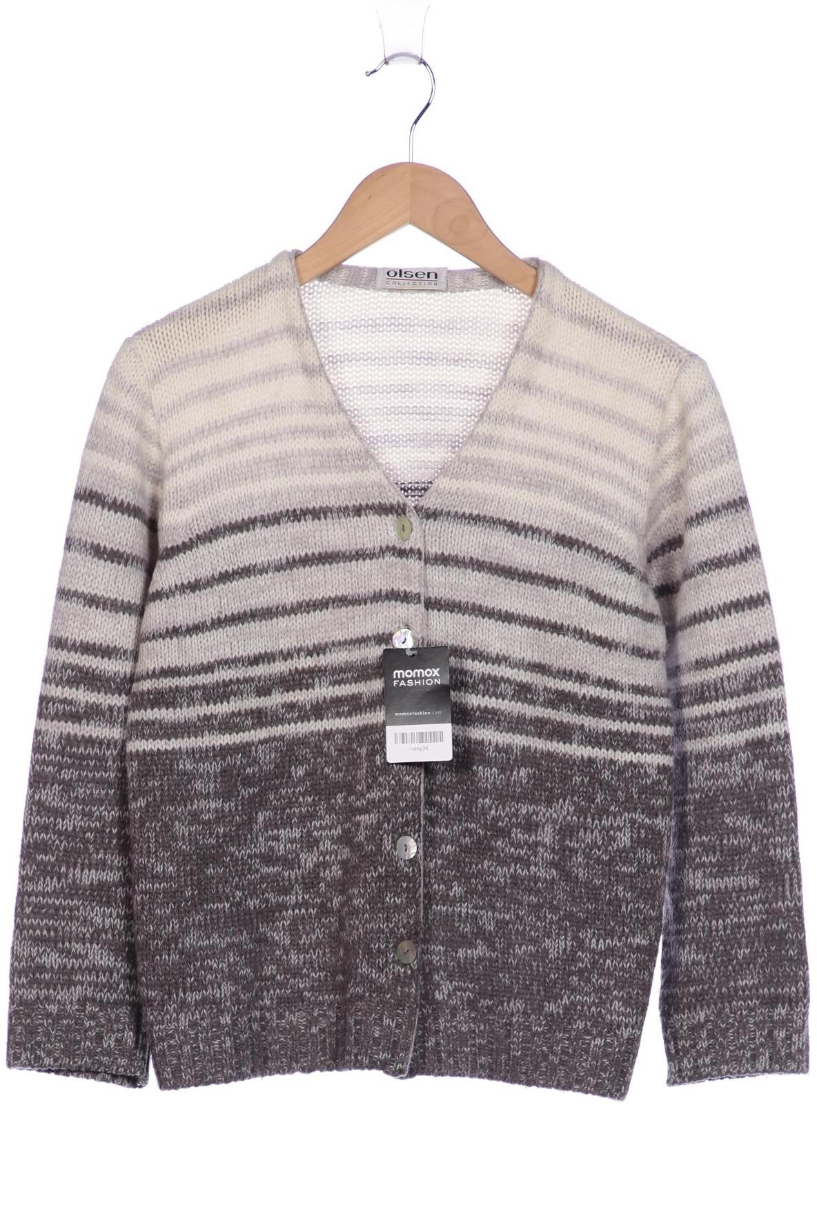 

Olsen Damen Strickjacke, grau, Gr. 38