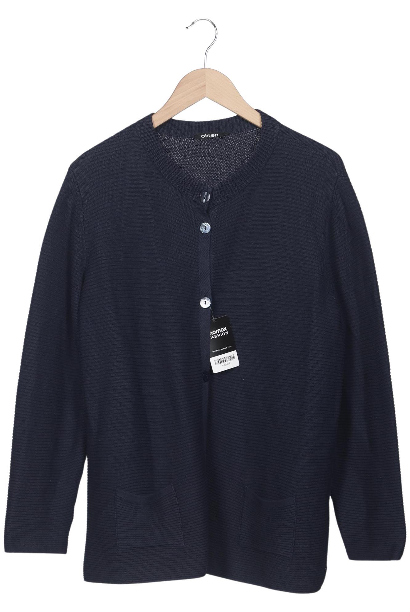 

Olsen Damen Strickjacke, marineblau, Gr. 44