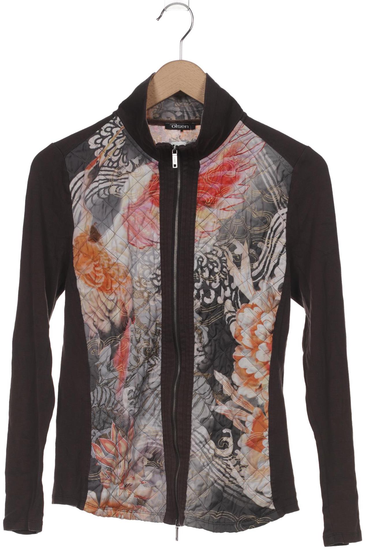 

Olsen Damen Strickjacke, mehrfarbig, Gr. 38