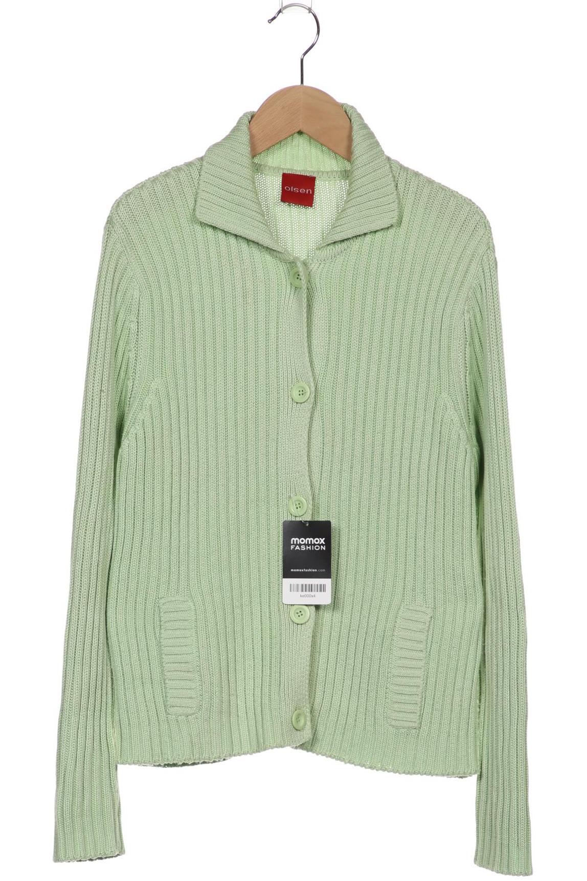 

Olsen Damen Strickjacke, hellgrün