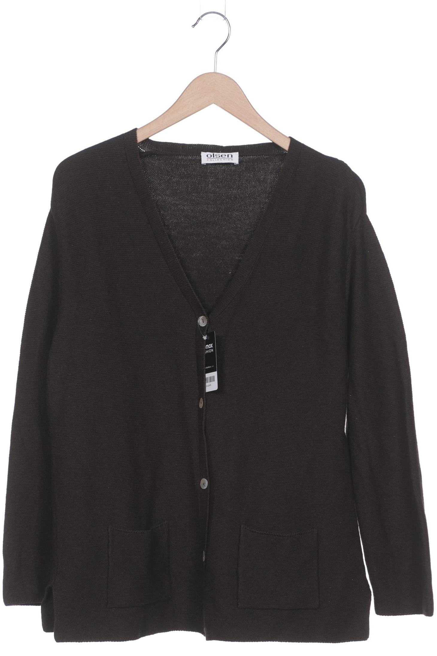 

Olsen Damen Strickjacke, grün, Gr. 42
