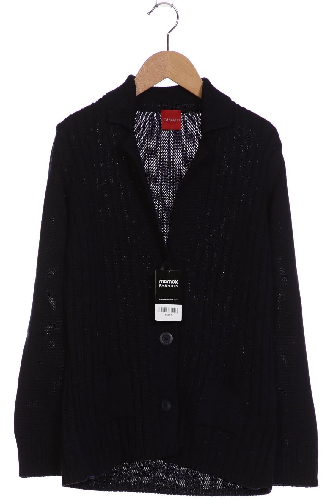 

Olsen Damen Strickjacke, marineblau, Gr. 40