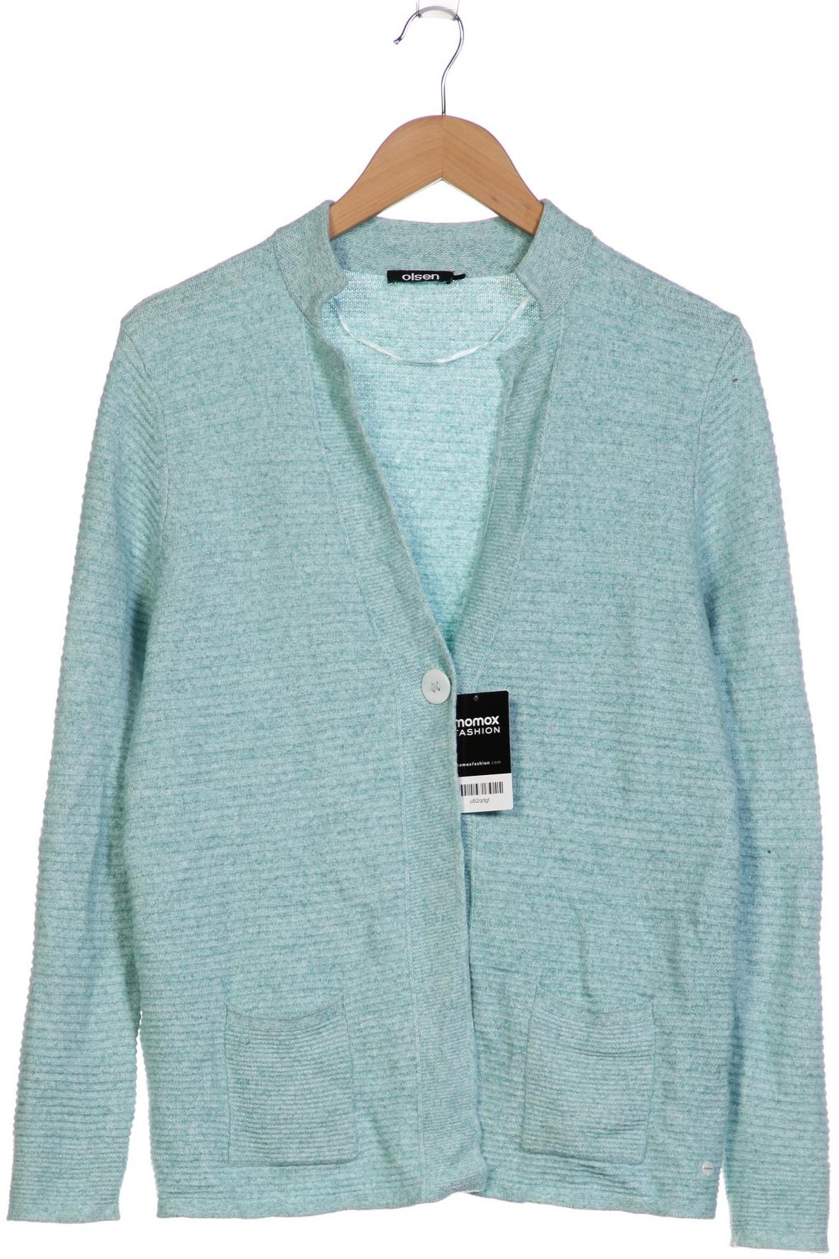 

Olsen Damen Strickjacke, hellblau, Gr. 40