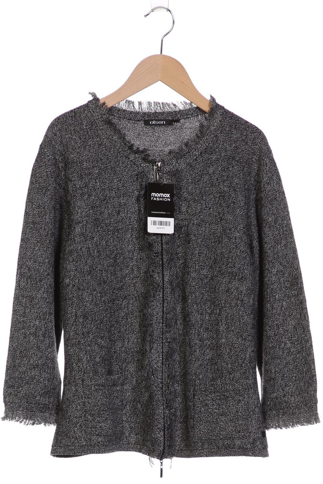 

Olsen Damen Strickjacke, schwarz, Gr. 40