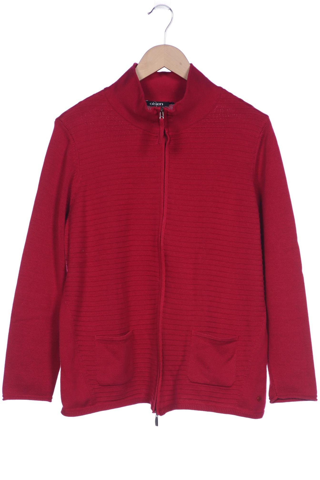 

Olsen Damen Strickjacke, pink, Gr. 46