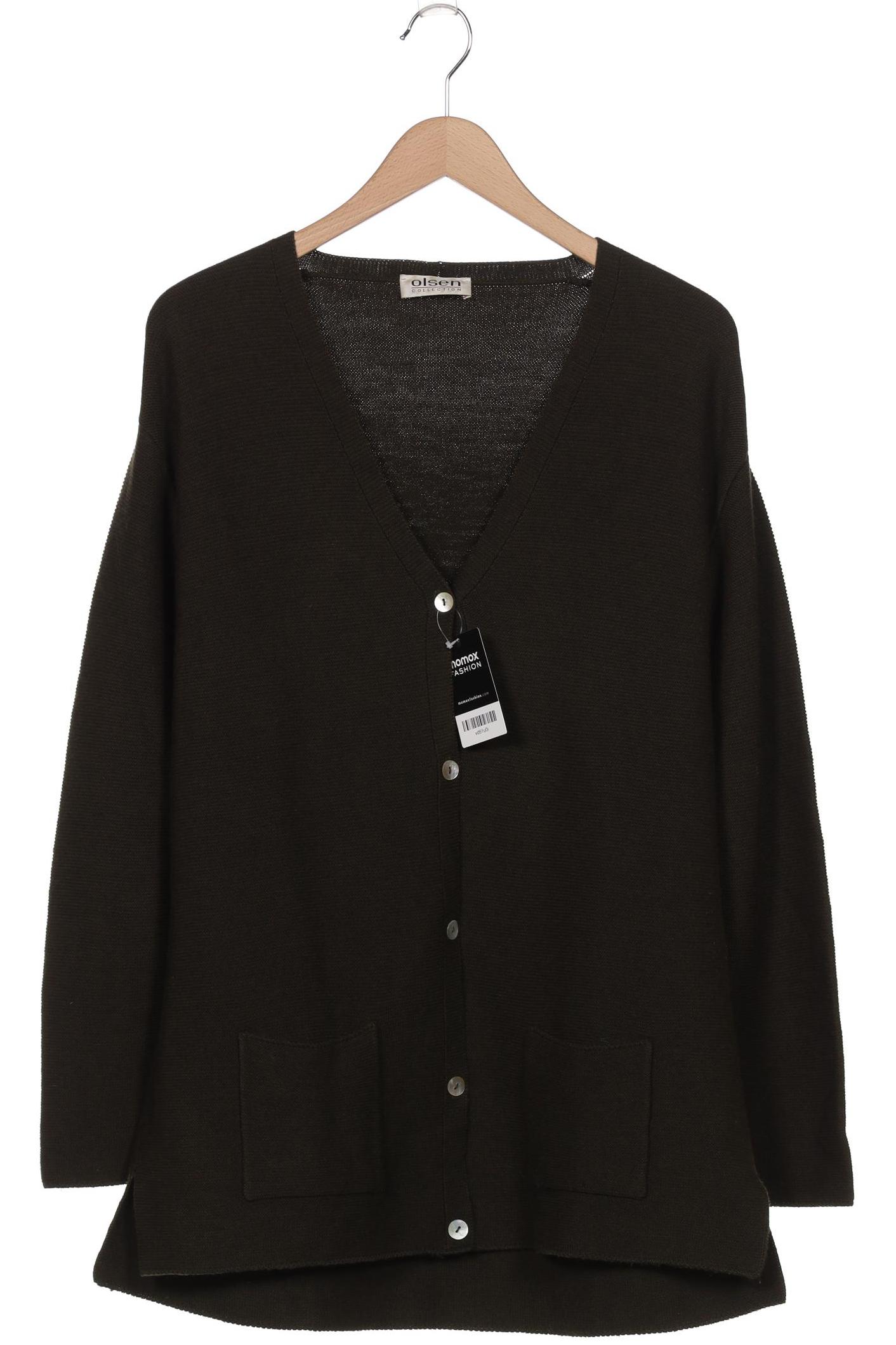 

Olsen Damen Strickjacke, grün, Gr. 46