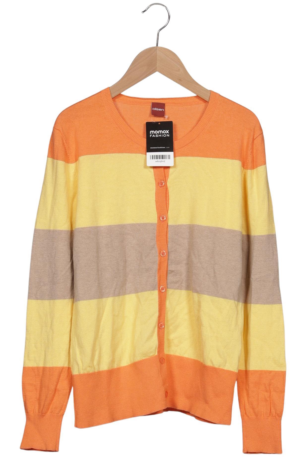 

Olsen Damen Strickjacke, mehrfarbig, Gr. 38