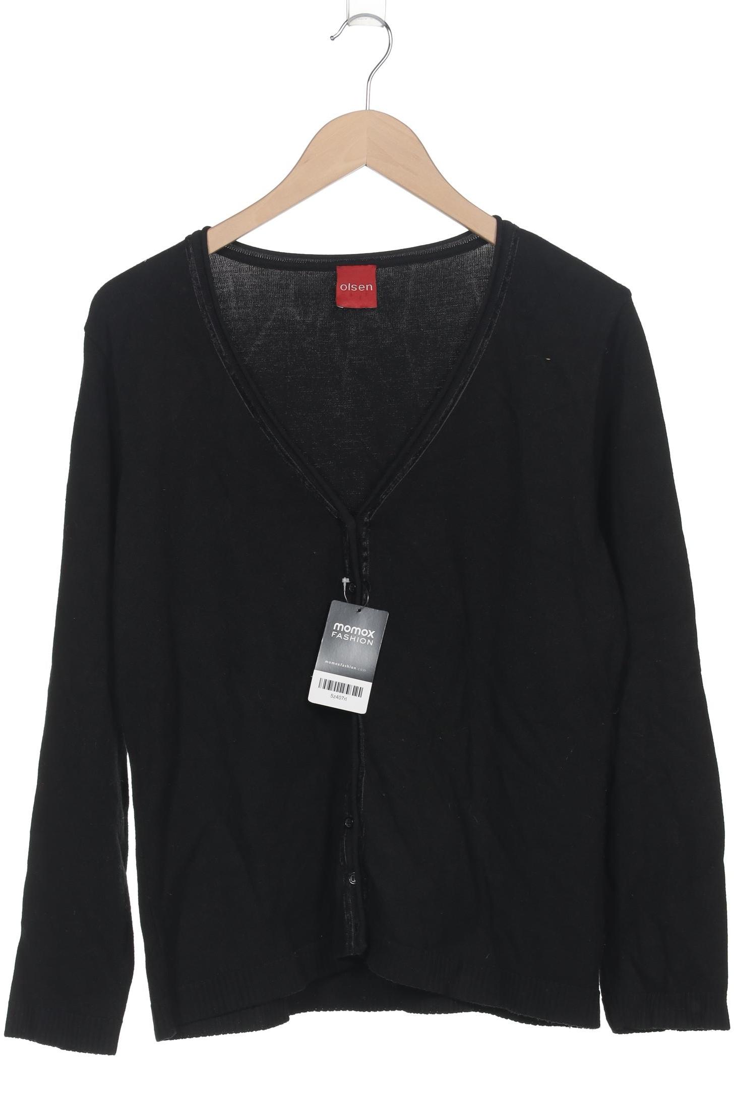 

Olsen Damen Strickjacke, schwarz, Gr. 44