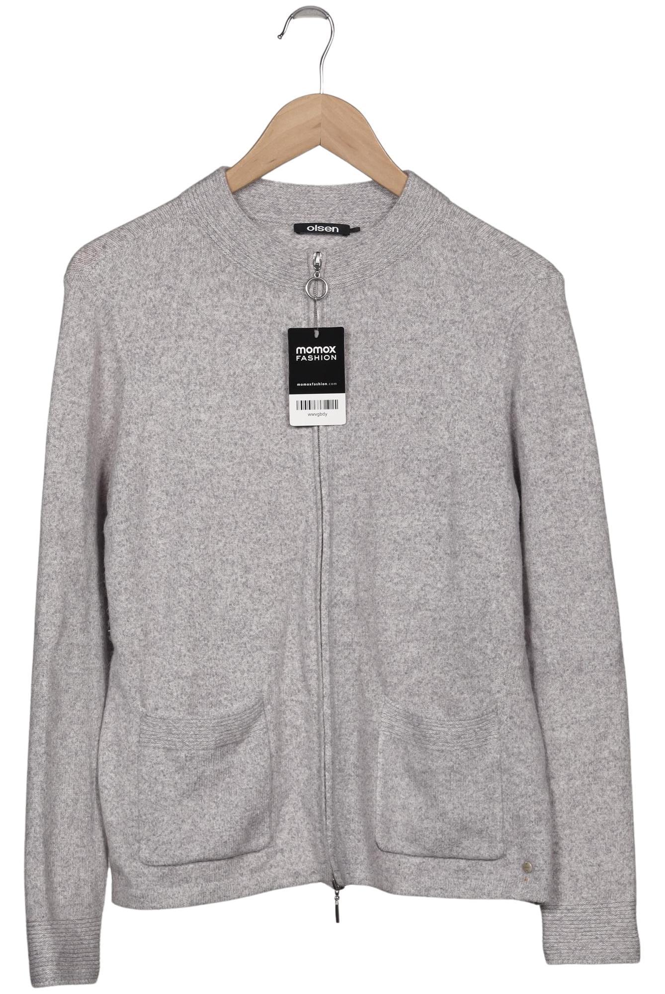 

Olsen Damen Strickjacke, grau, Gr. 38