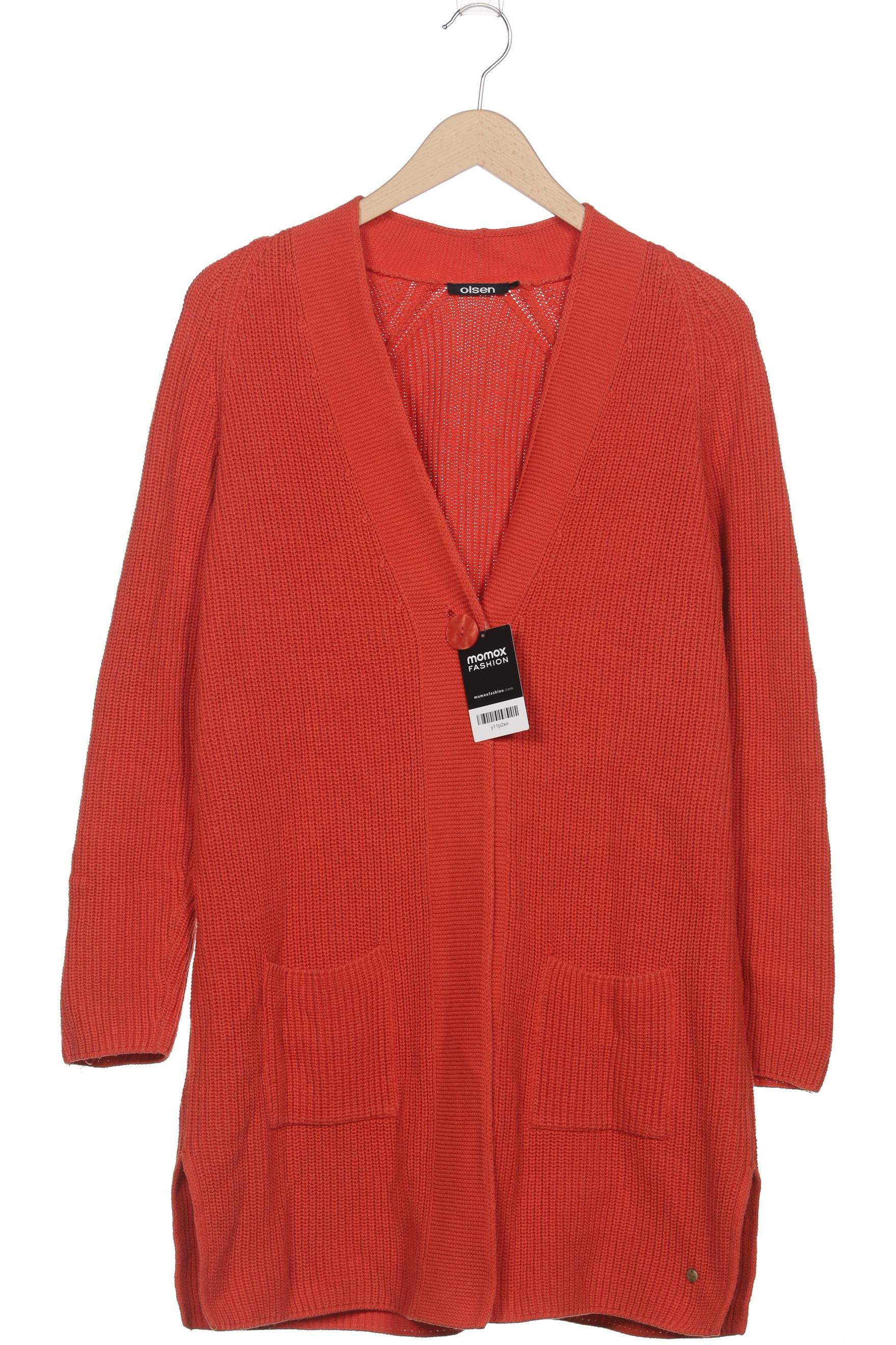 

Olsen Damen Strickjacke, rot, Gr. 46