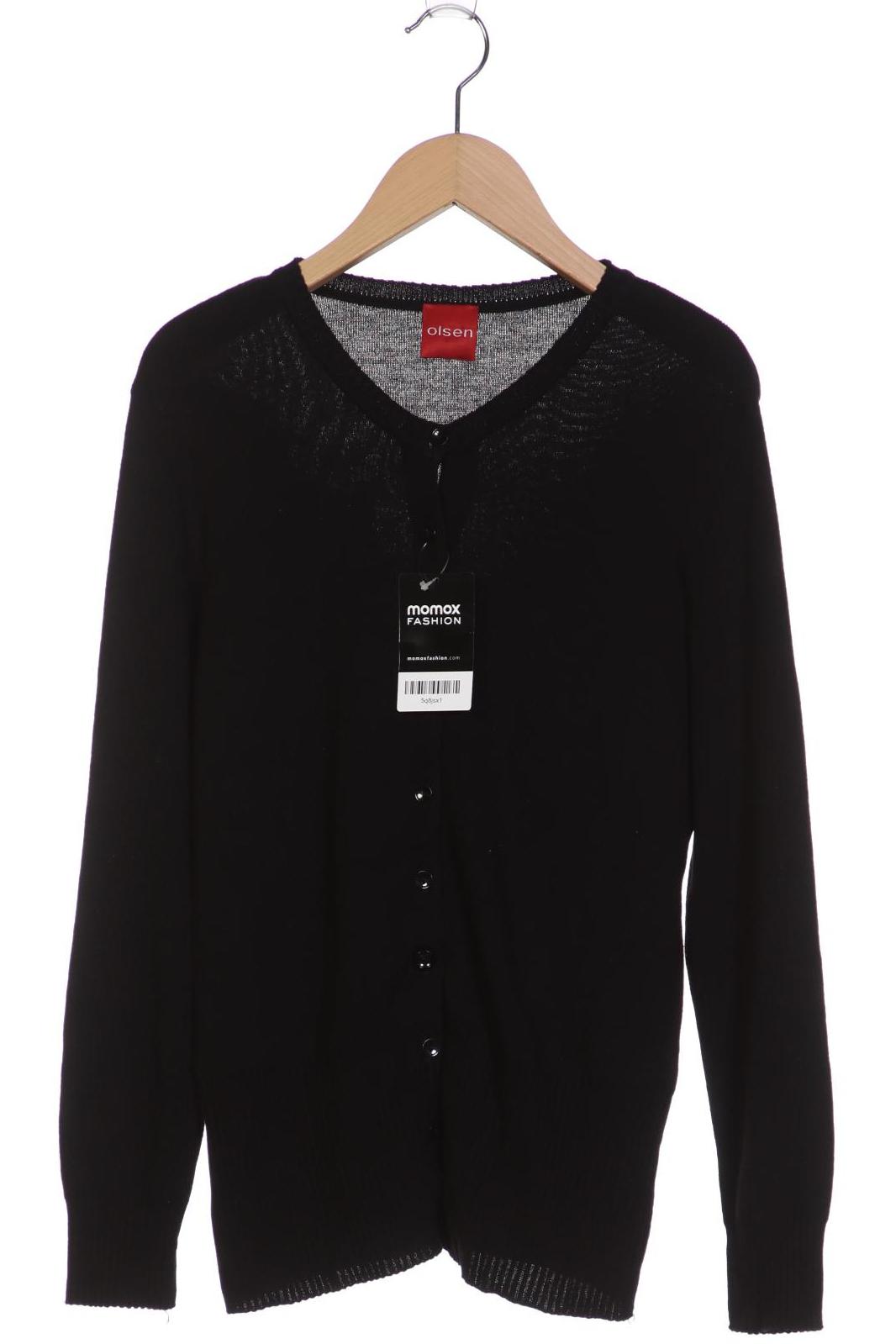 

Olsen Damen Strickjacke, schwarz, Gr. 40
