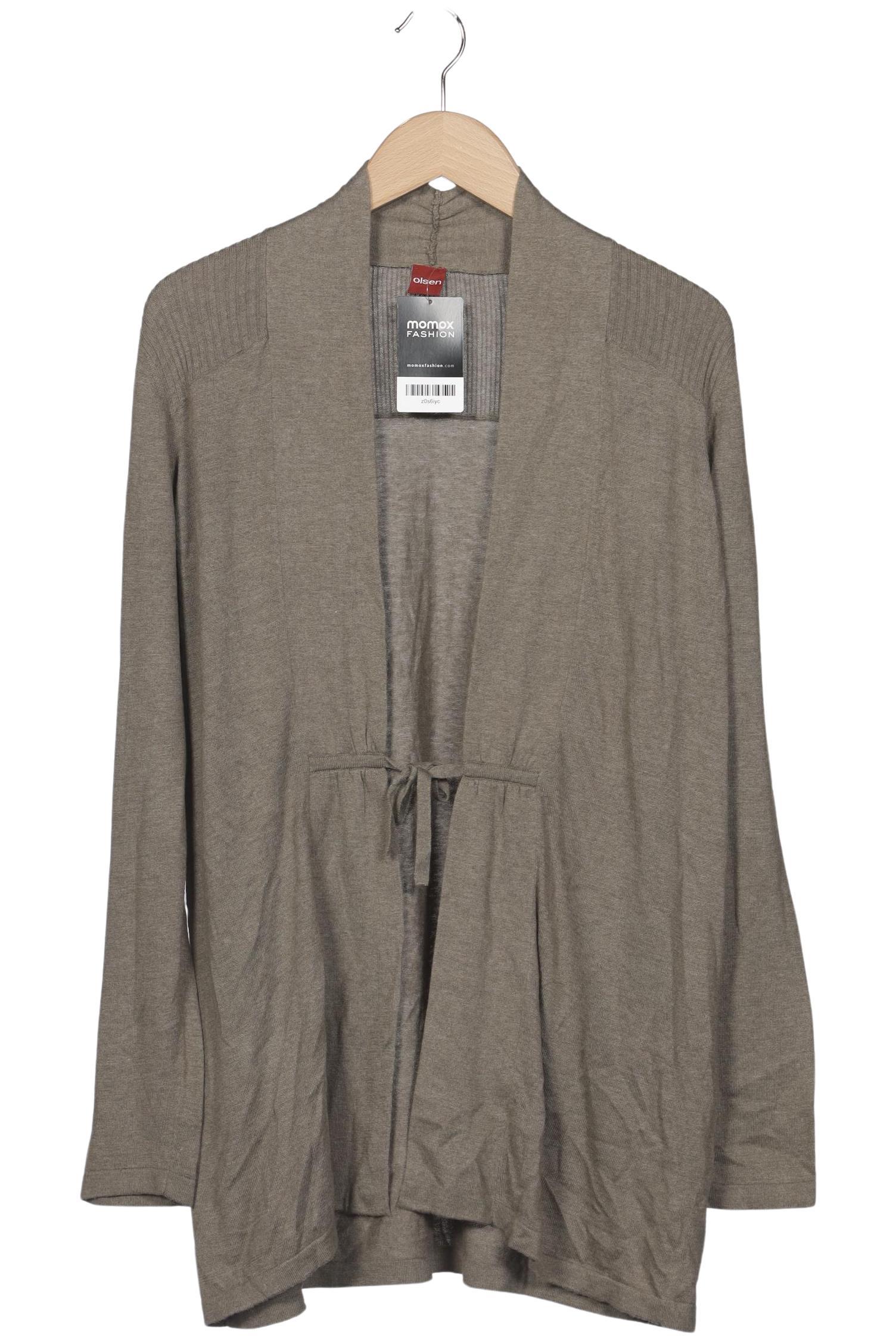 

Olsen Damen Strickjacke, grau, Gr. 48