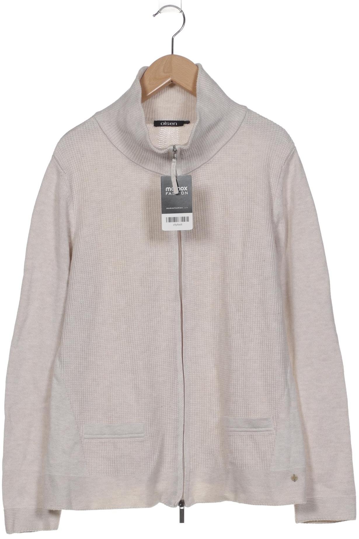 

Olsen Damen Strickjacke, cremeweiß, Gr. 38