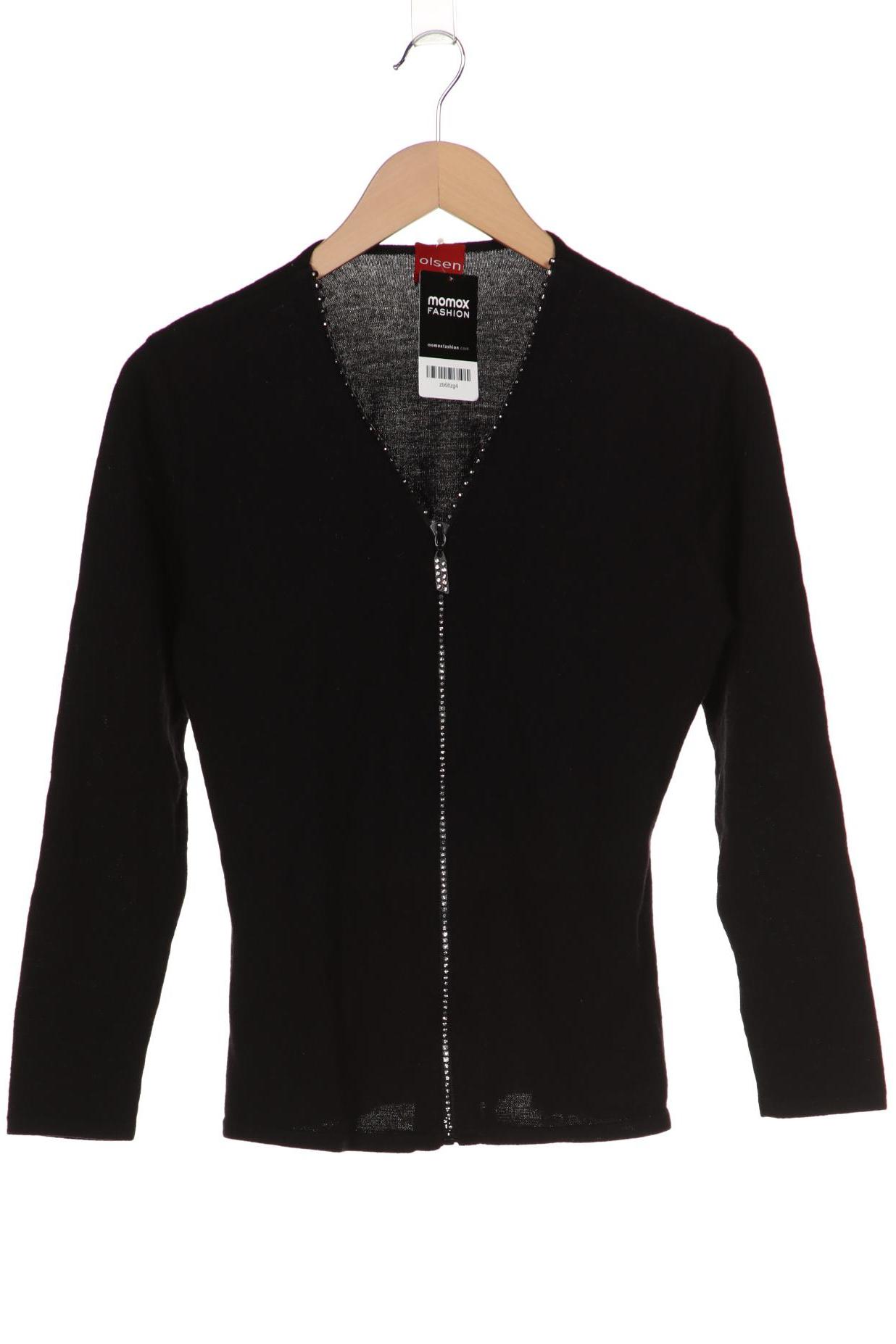 

Olsen Damen Strickjacke, schwarz