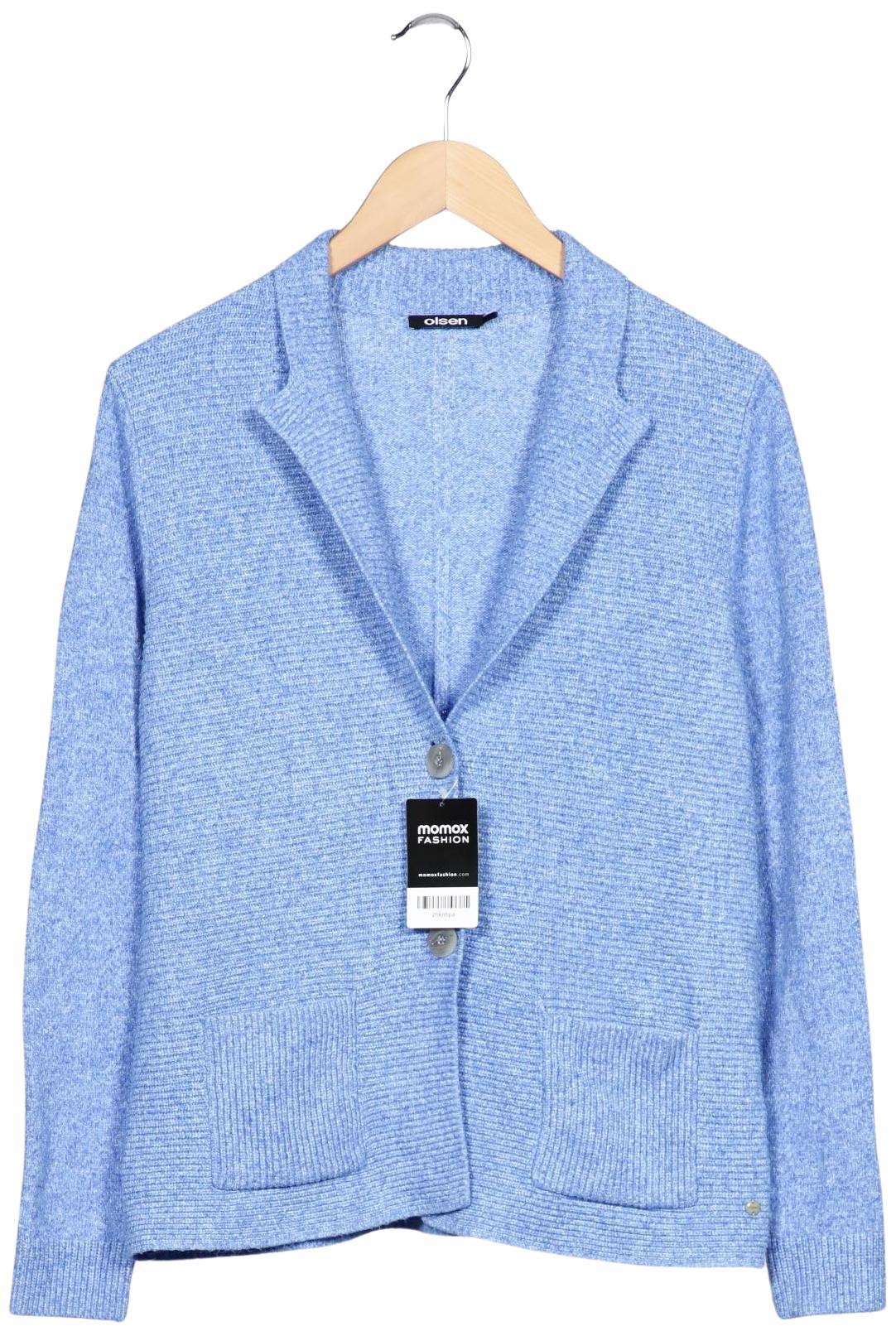 

Olsen Damen Strickjacke, hellblau, Gr. 38
