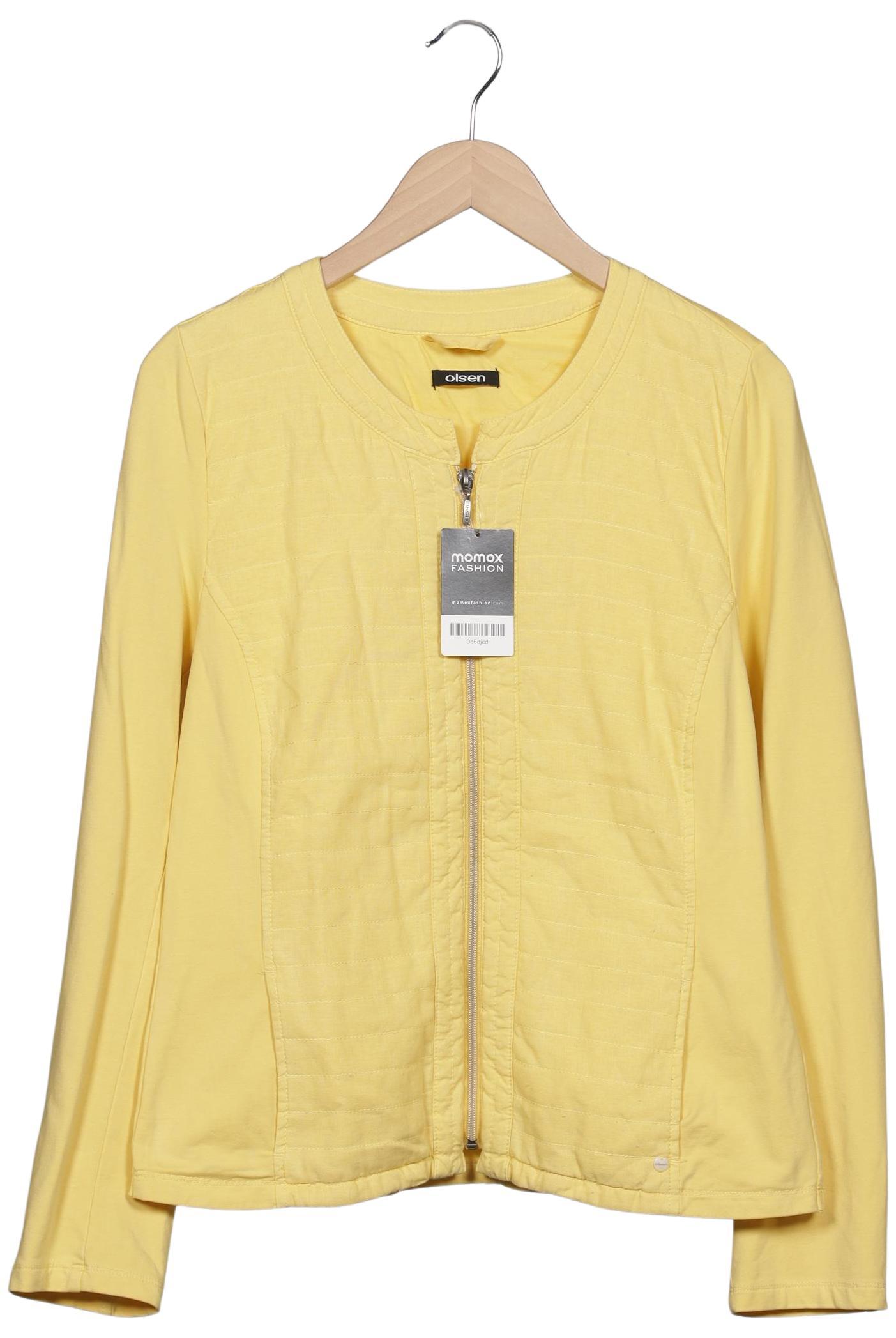 

Olsen Damen Sweatshirt, gelb, Gr. 42