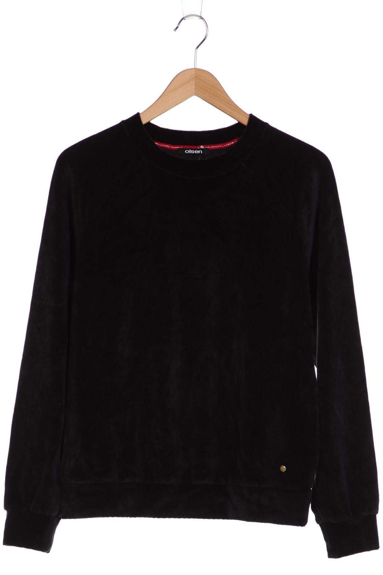 

Olsen Damen Sweatshirt, schwarz, Gr. 38