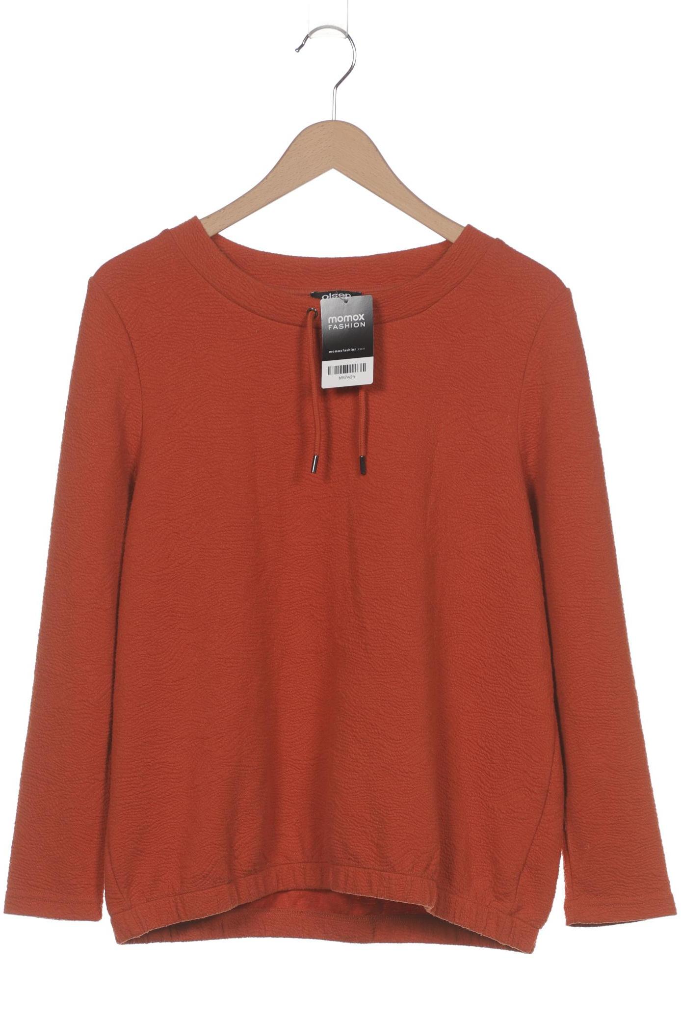 

Olsen Damen Sweatshirt, orange, Gr. 44