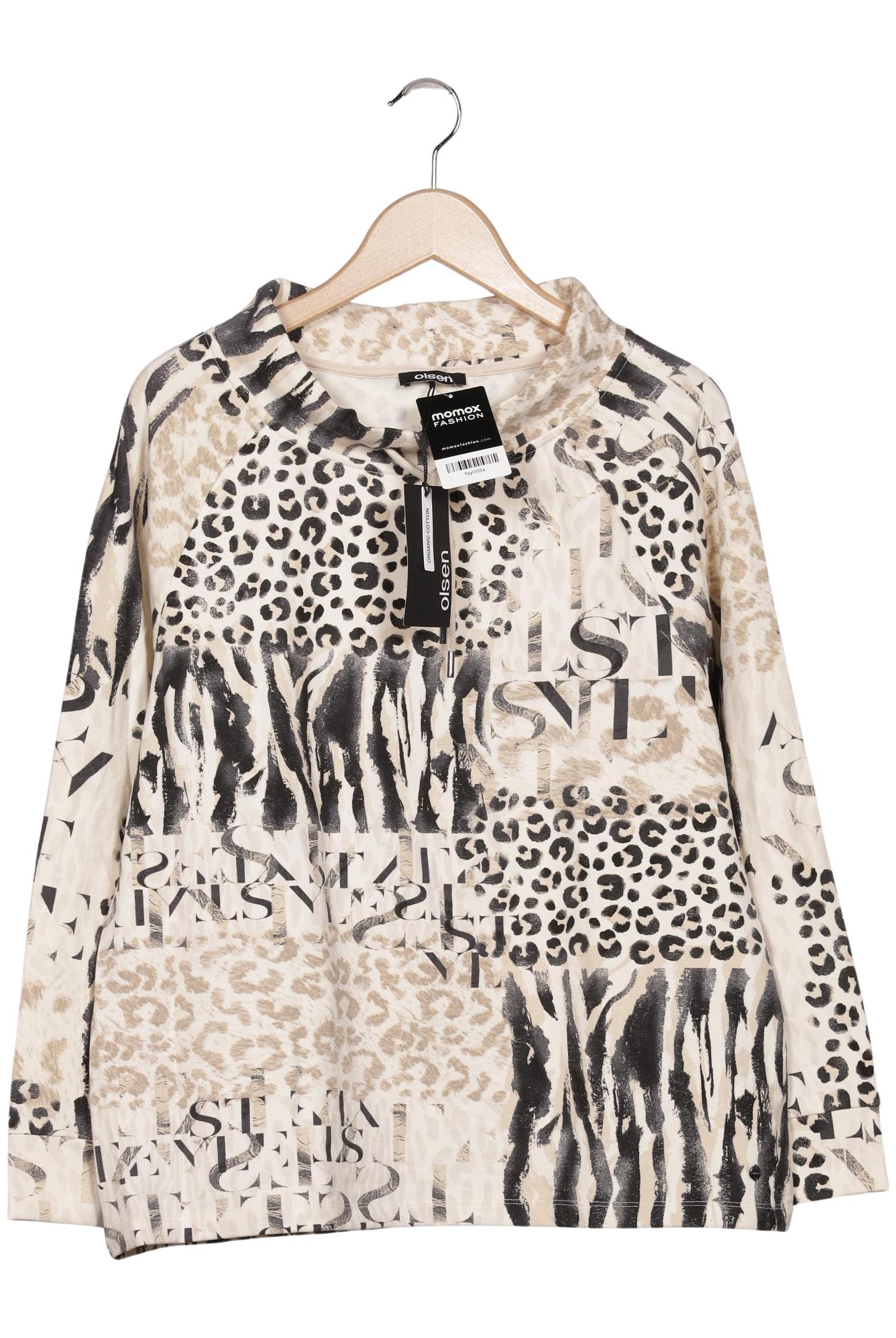 

Olsen Damen Sweatshirt, beige, Gr. 42