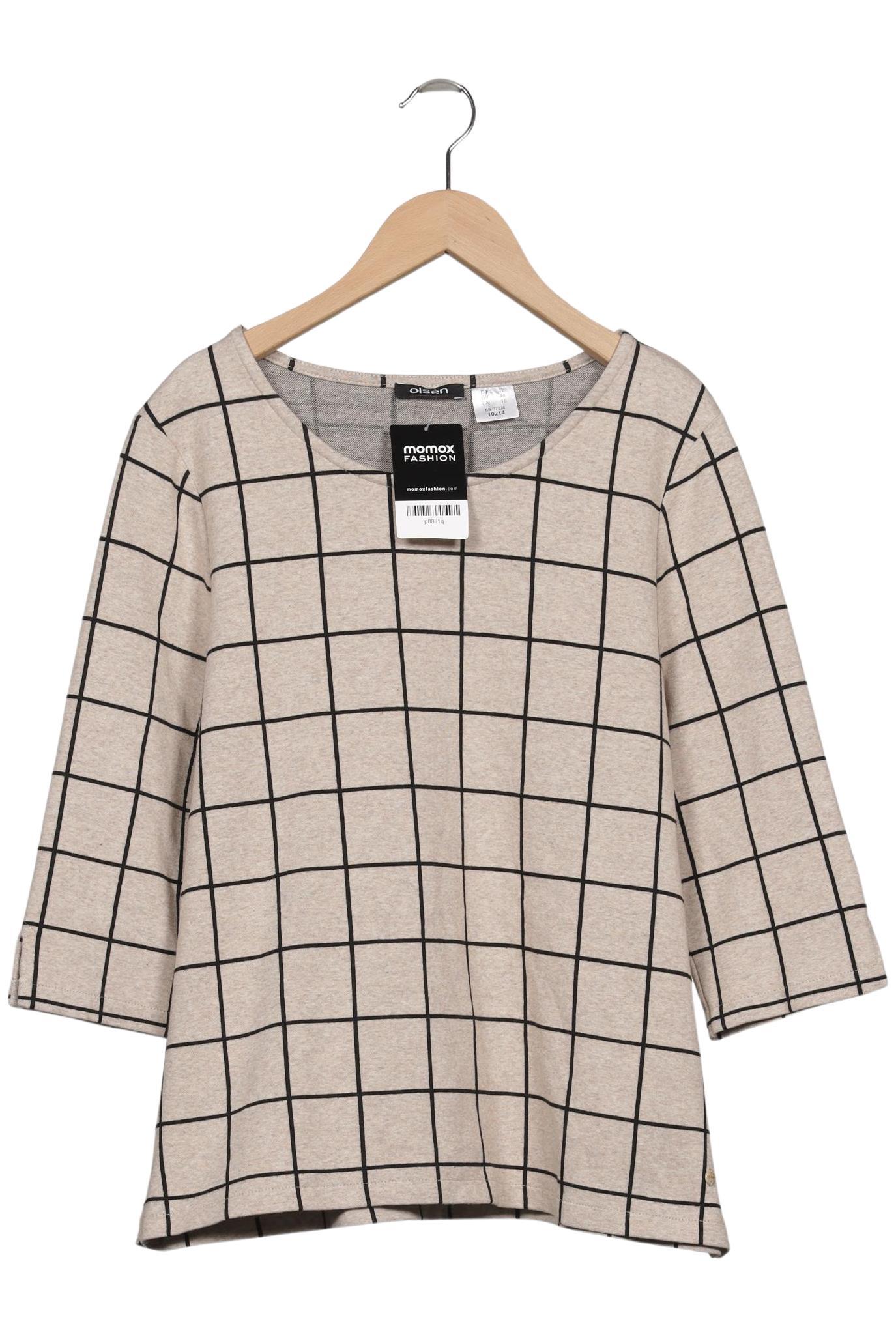 

Olsen Damen Sweatshirt, beige, Gr. 42