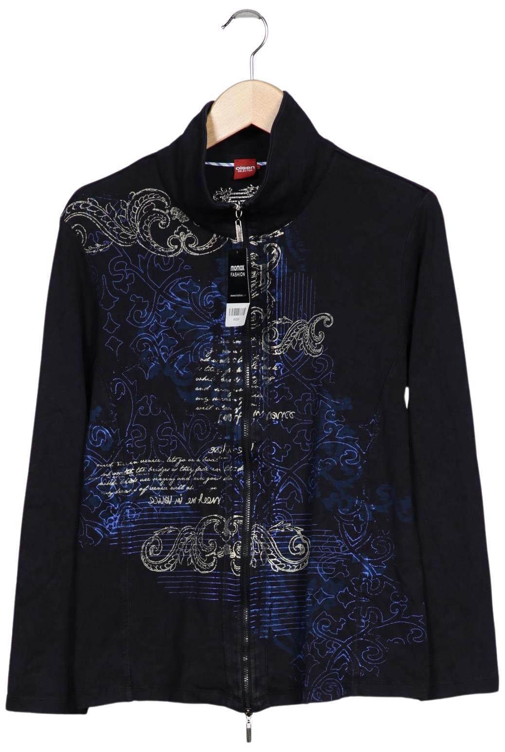 

Olsen Damen Sweatshirt, marineblau, Gr. 38