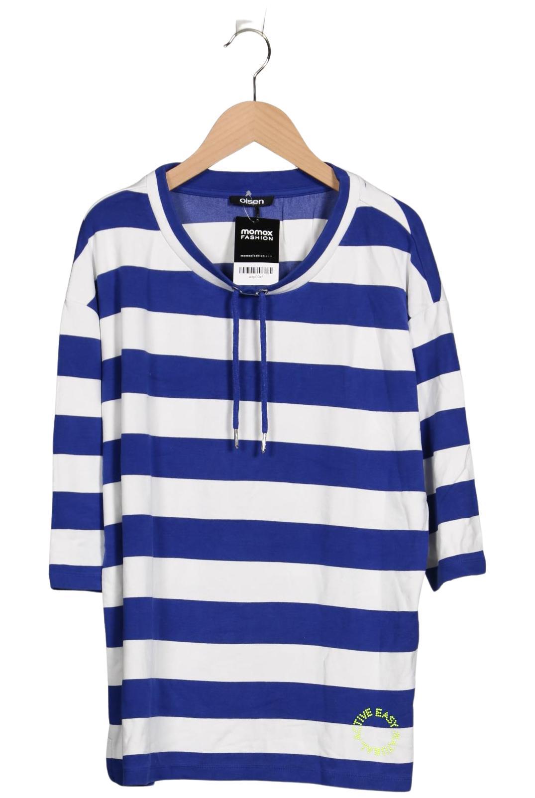 

Olsen Damen Sweatshirt, blau, Gr. 46