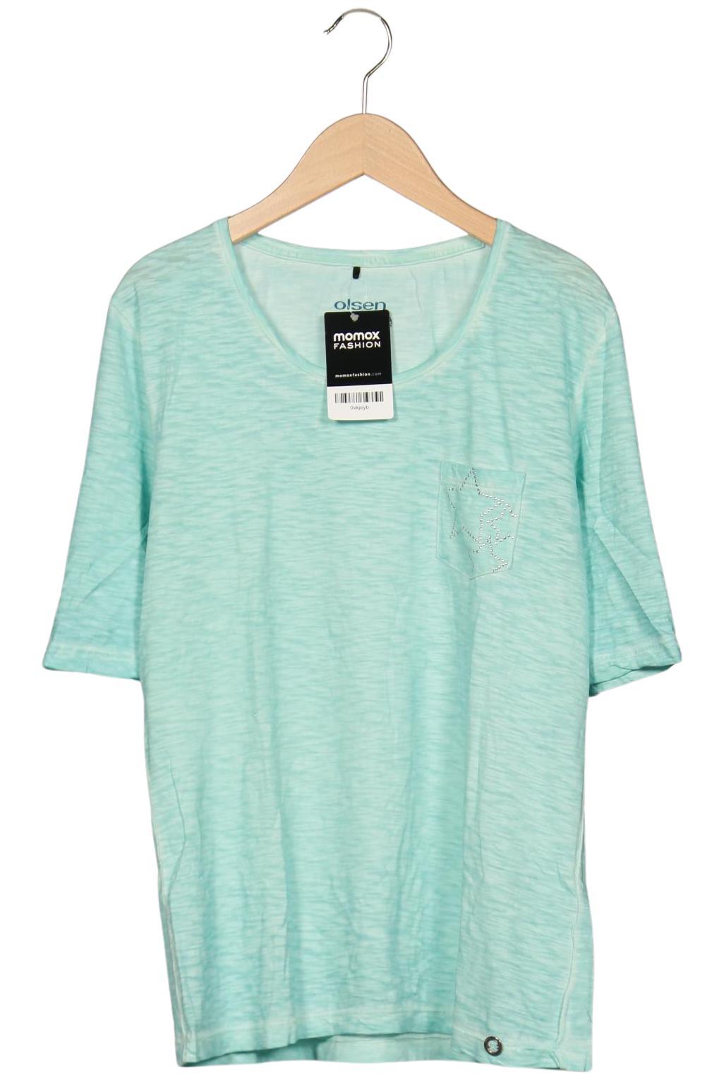 

Olsen Damen T-Shirt, hellgrün, Gr. 42