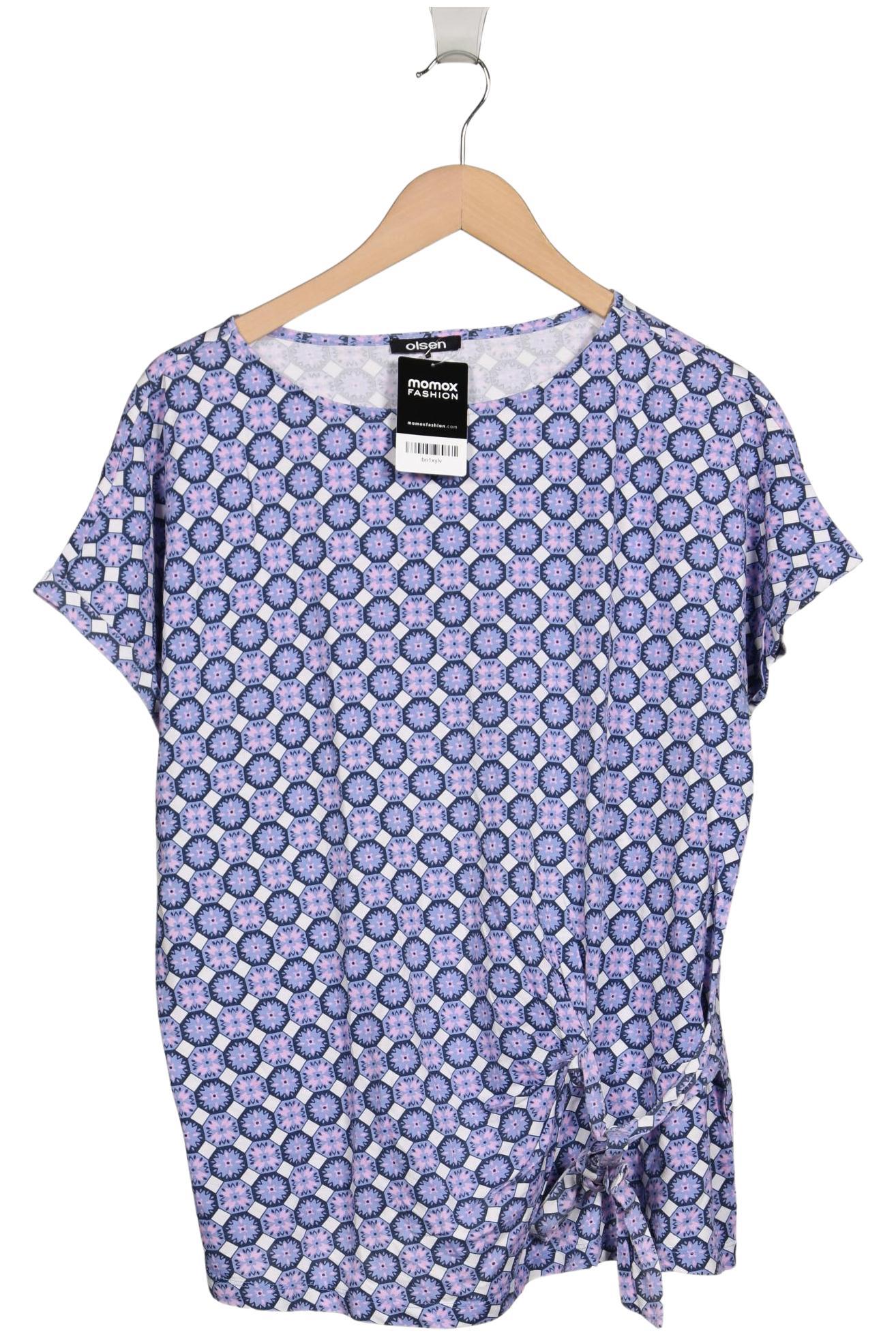 

Olsen Damen T-Shirt, blau, Gr. 44