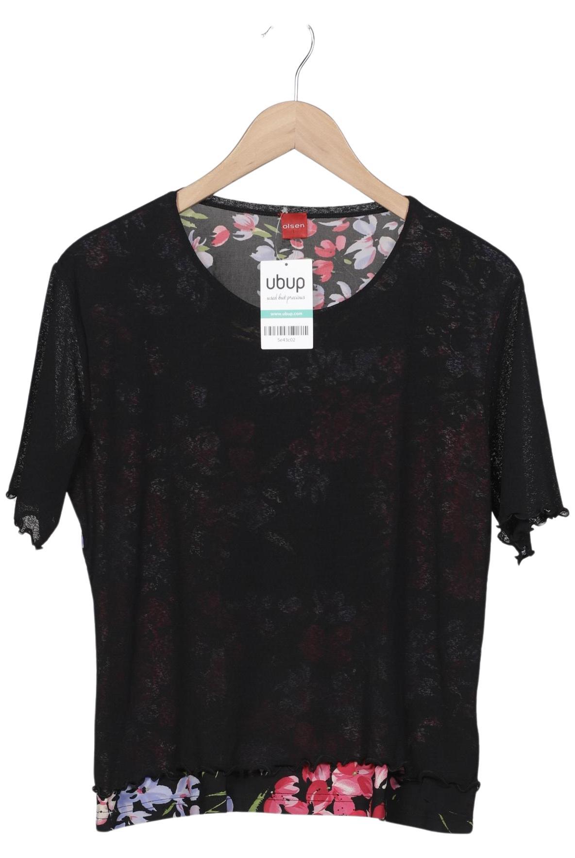 

Olsen Damen T-Shirt, schwarz, Gr. 38