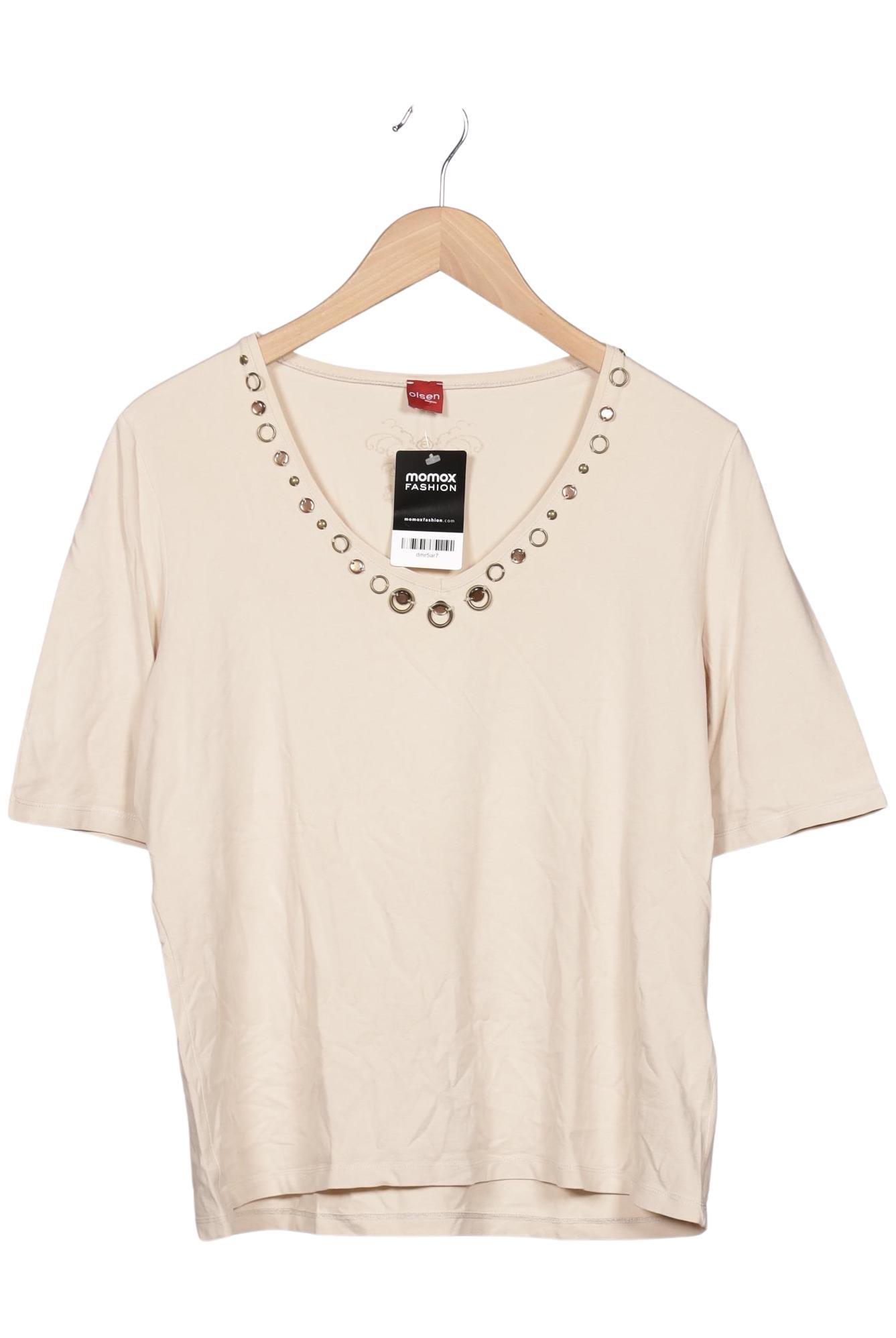 

Olsen Damen T-Shirt, beige, Gr. 44