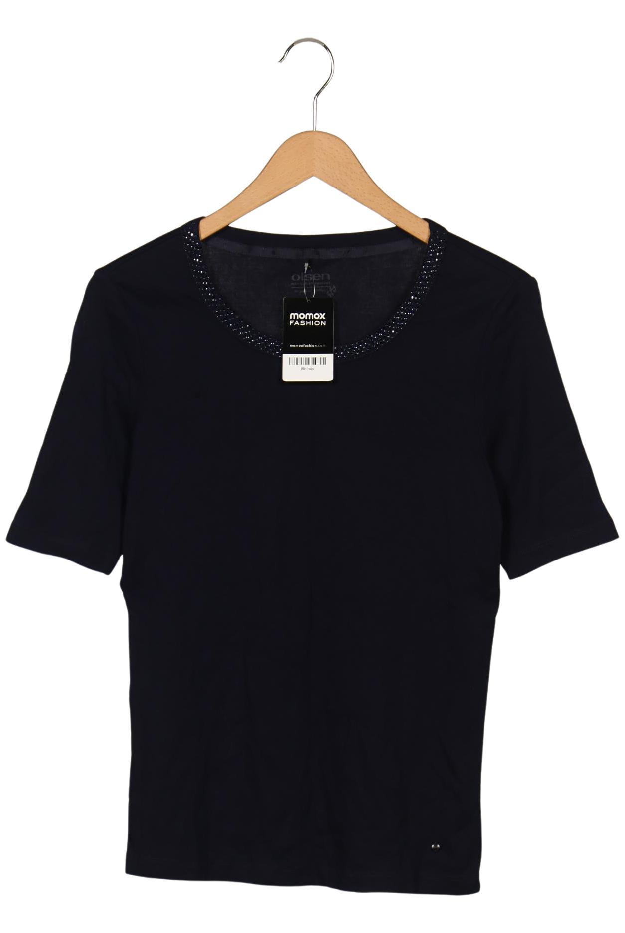 

Olsen Damen T-Shirt, marineblau, Gr. 40