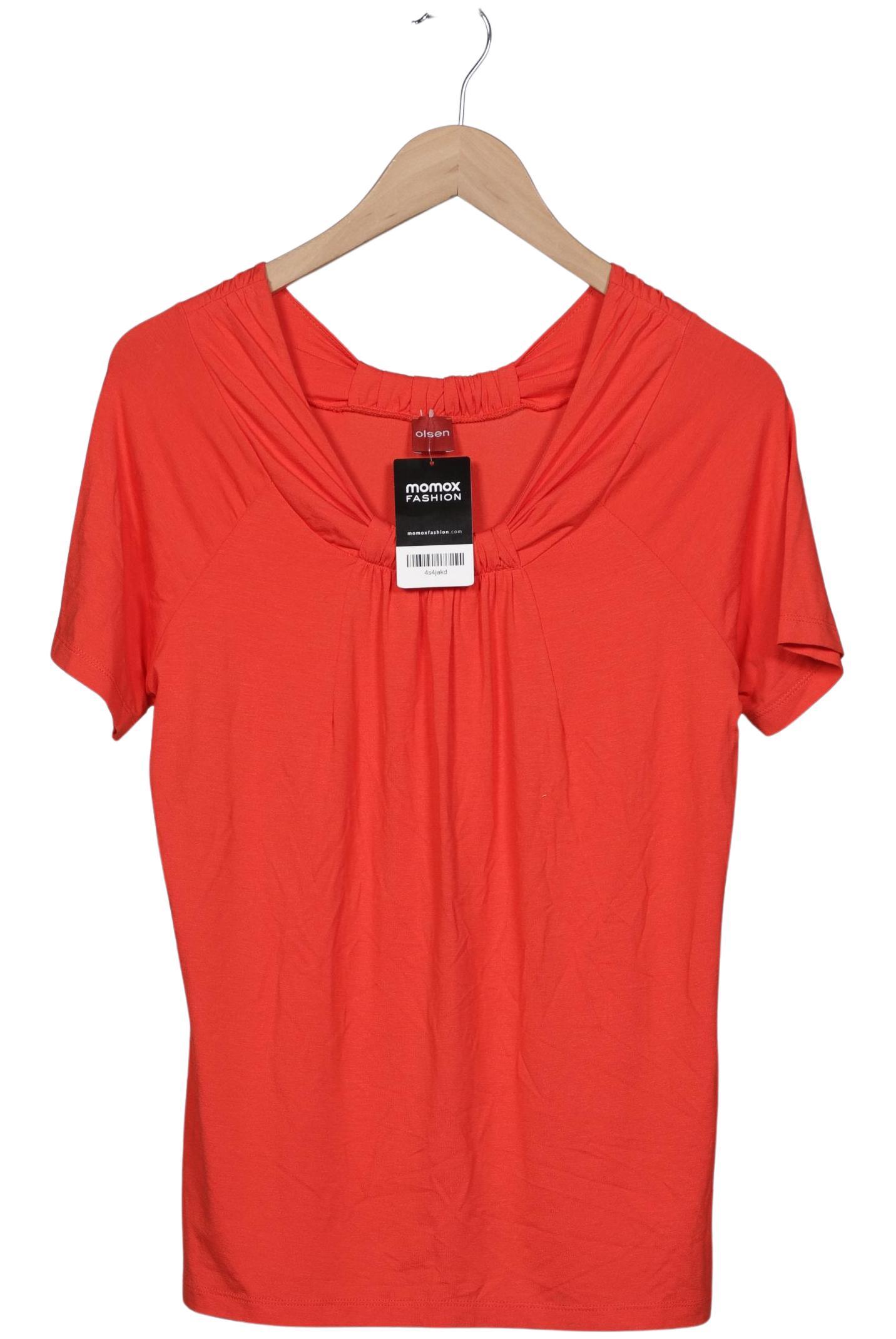 

Olsen Damen T-Shirt, rot, Gr. 38